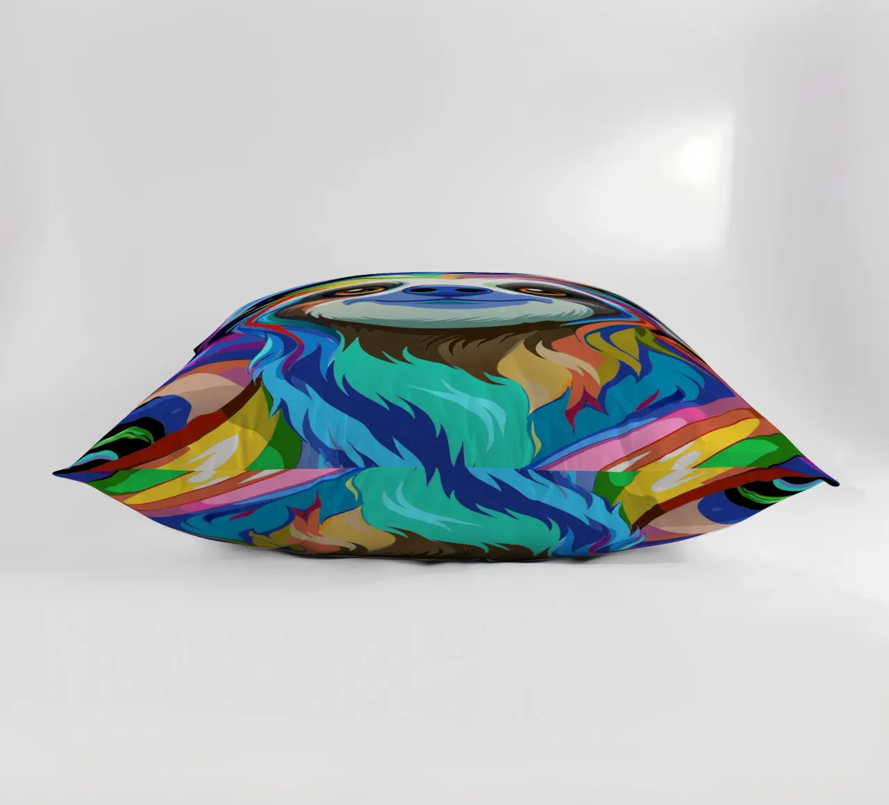 bradipo vettore fullcolor cuscino da onelife