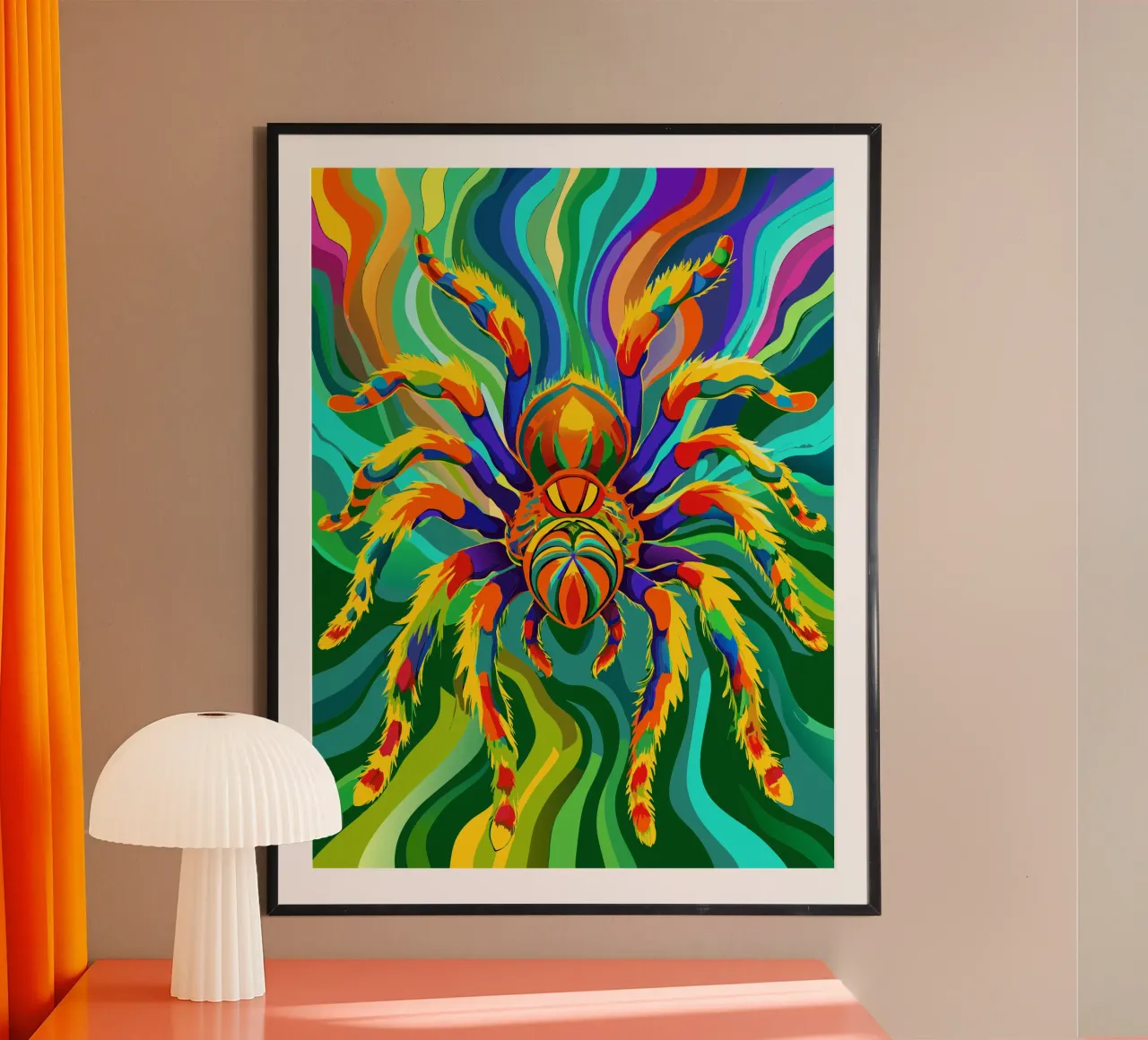 tarantula vector fullcolor hahnemühle by onelife
