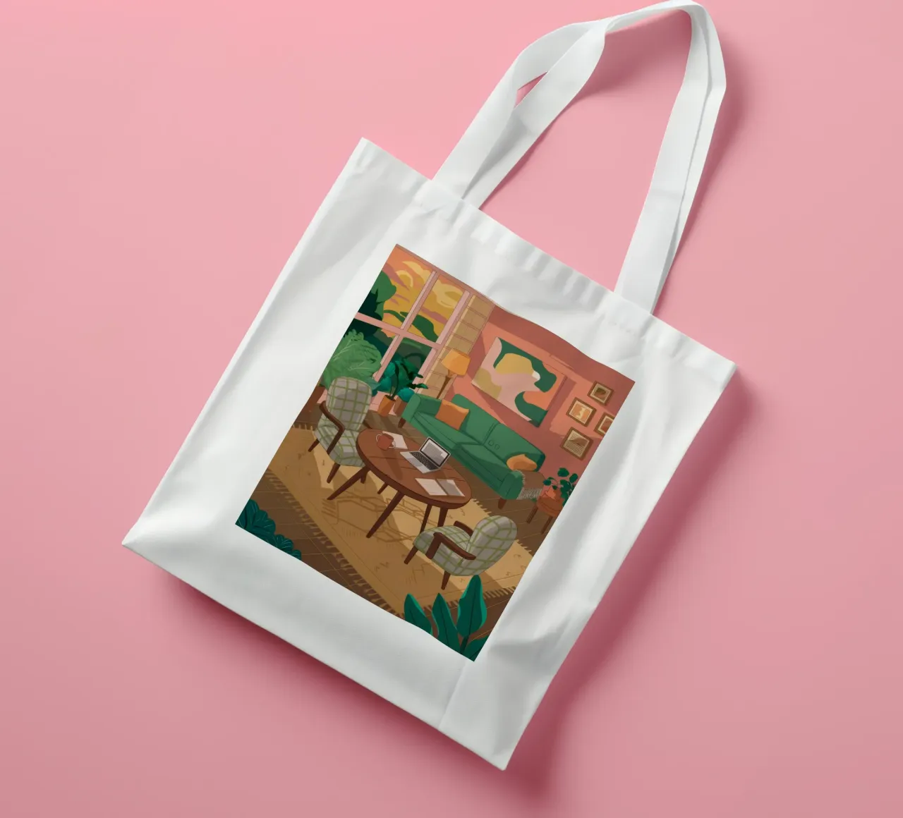 Friends Around the Table tote bag by Marigold Tiga