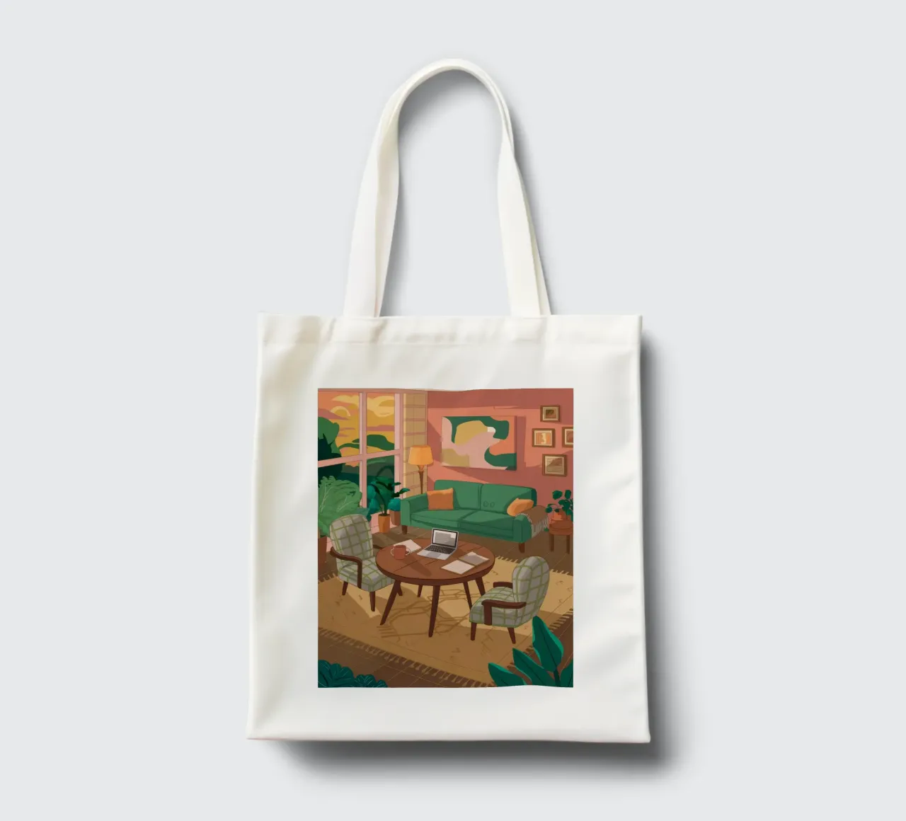 Friends Around the Table tote bag by Marigold Tiga