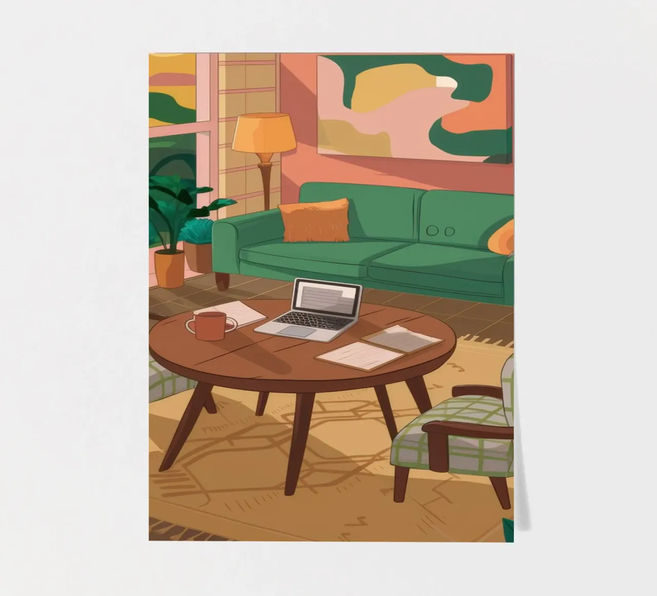 Friends Around the Table sticker sheet by Marigold Tiga