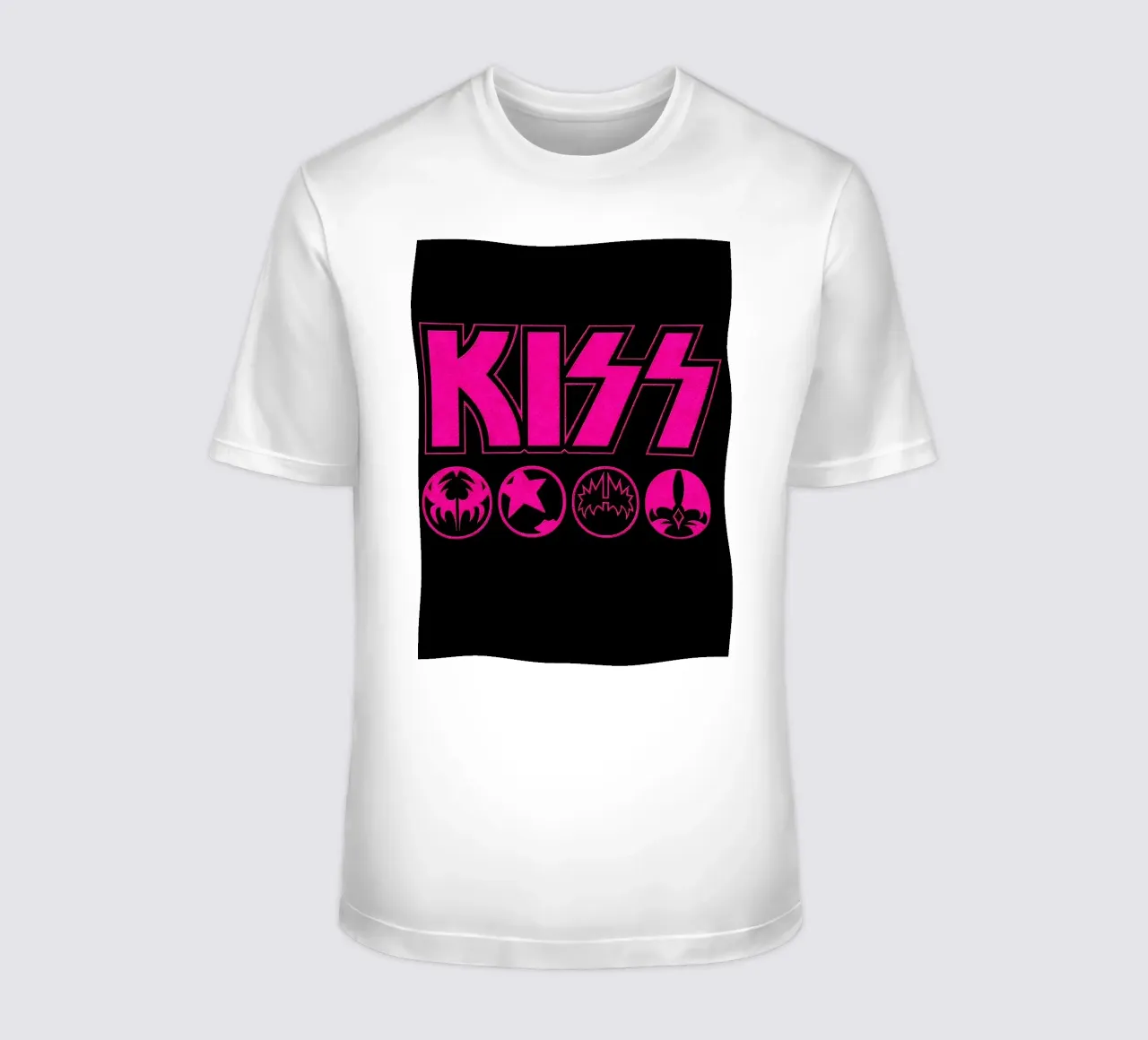 kiss band t-shirt by vanhesling
