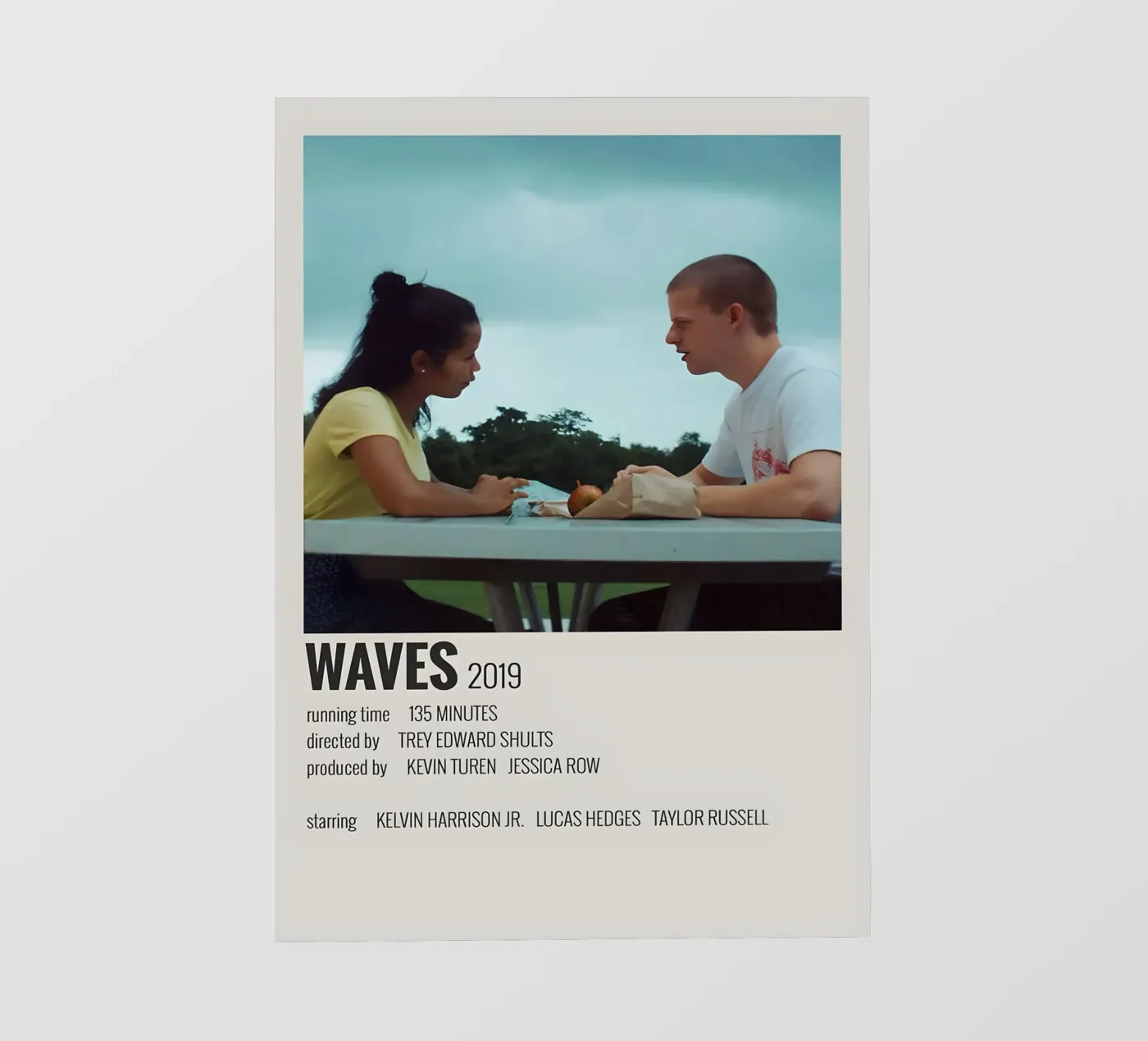 WAVES 2019 fotobehang van MVFminimalist