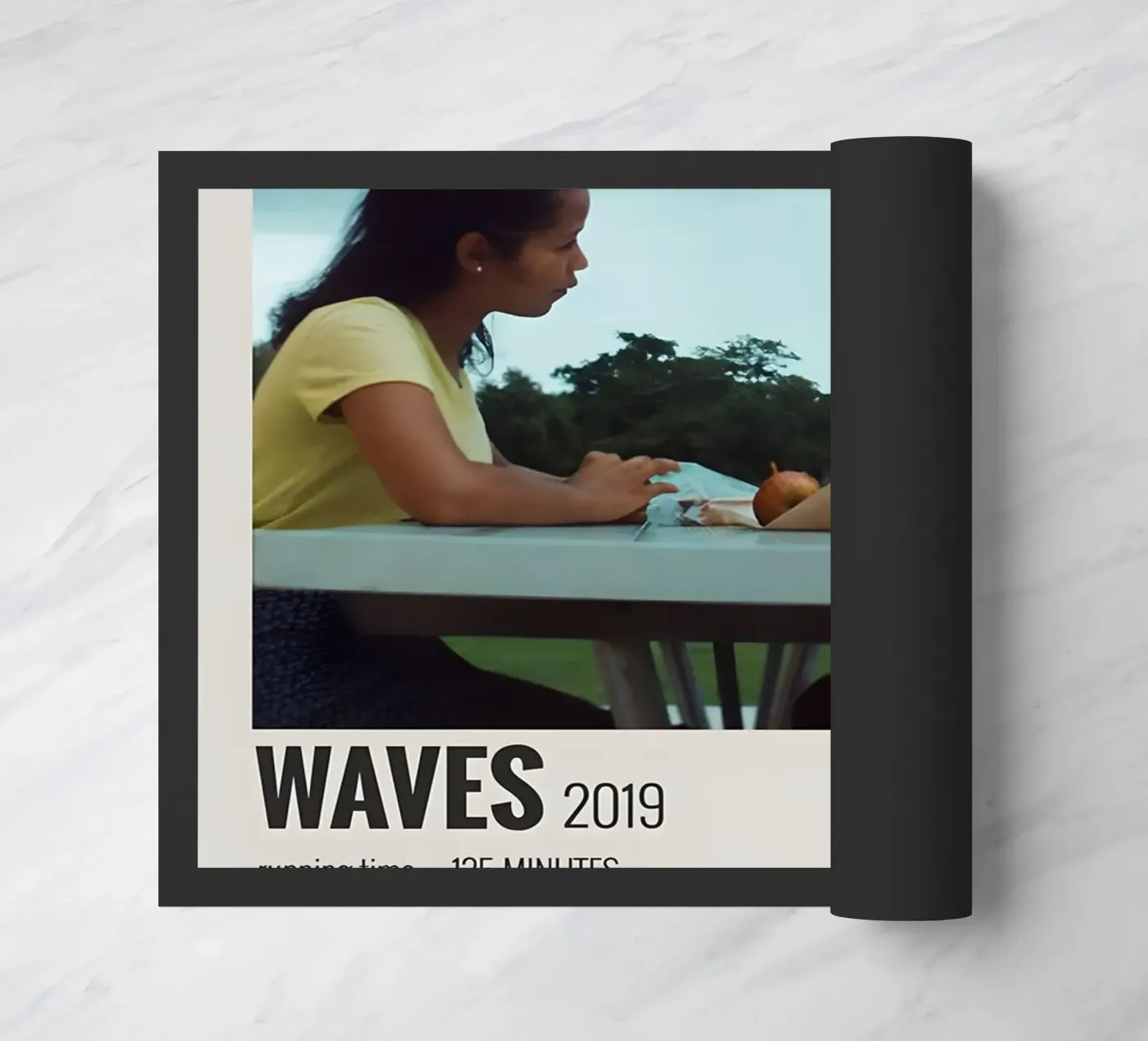 WAVES 2019 deurmat van MVFminimalist