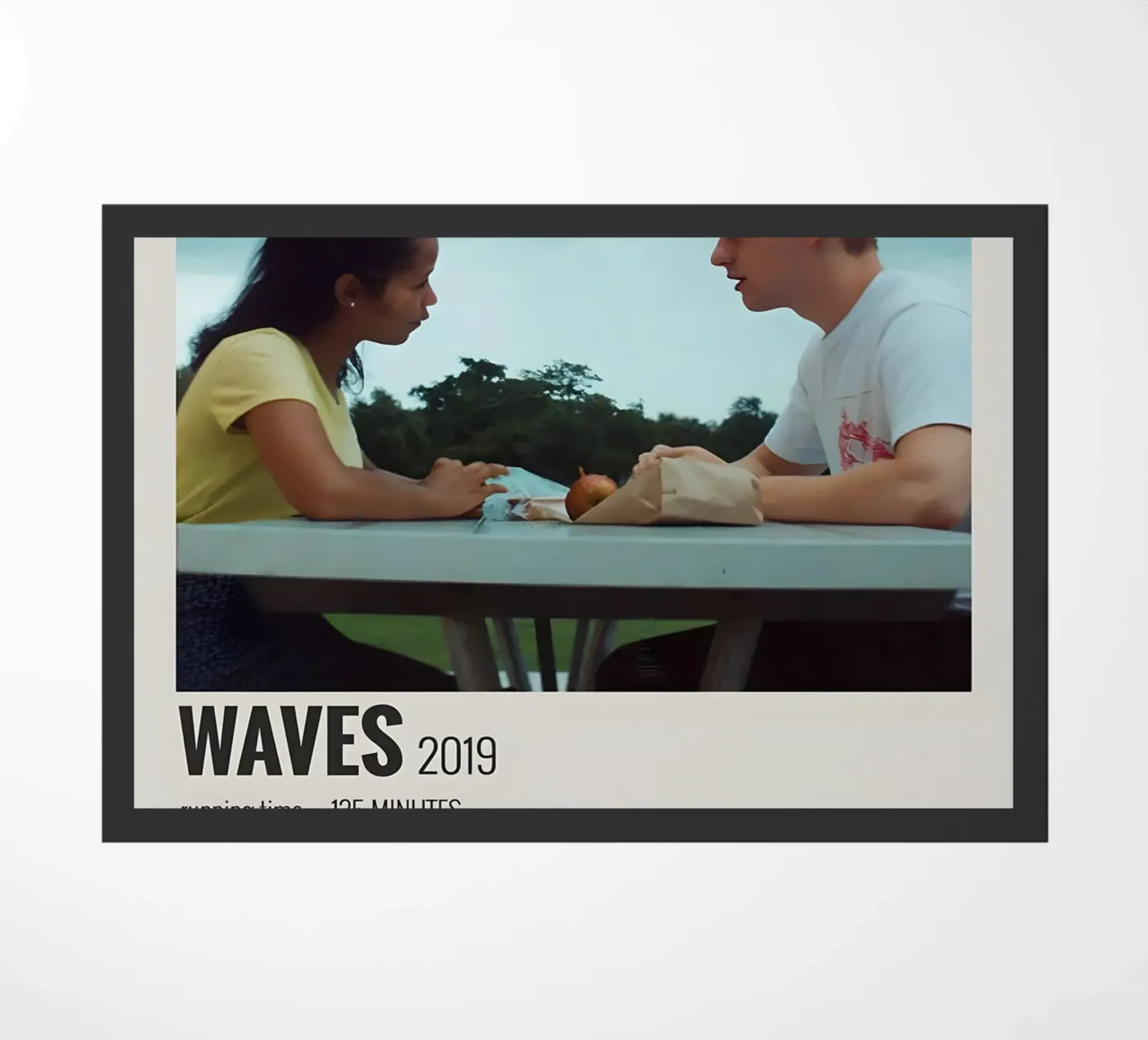 WAVES 2019 deurmat van MVFminimalist