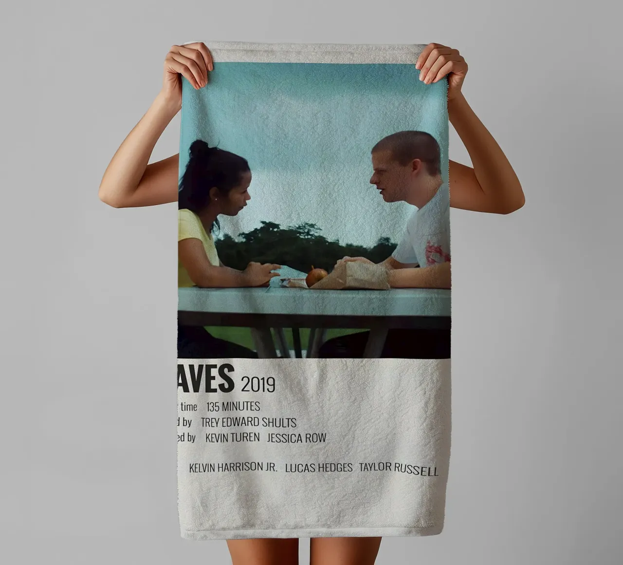 WAVES 2019 asciugamano da bagno da MVFminimalist