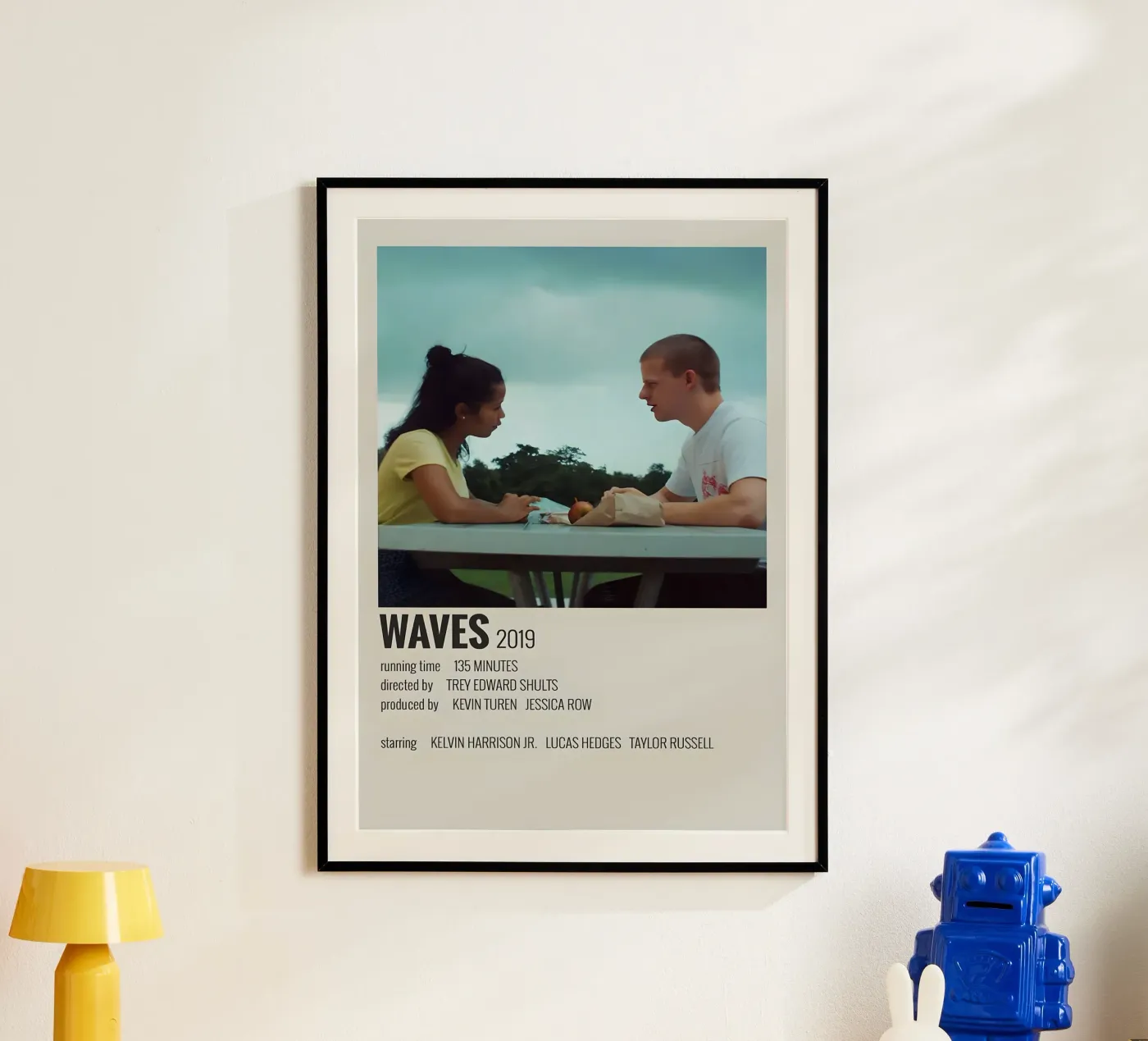 WAVES 2019 poster van MVFminimalist