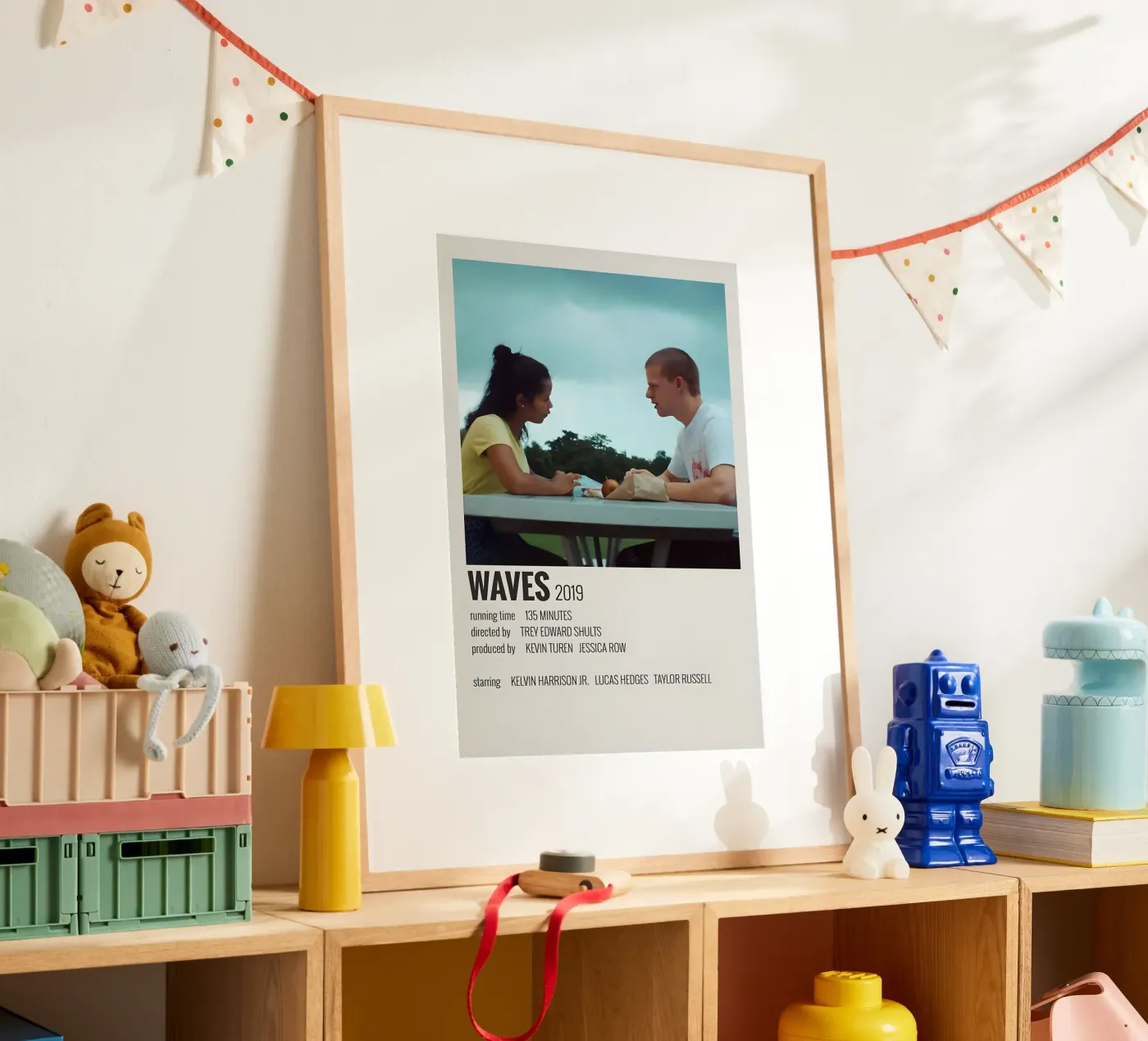 WAVES 2019 poster van MVFminimalist