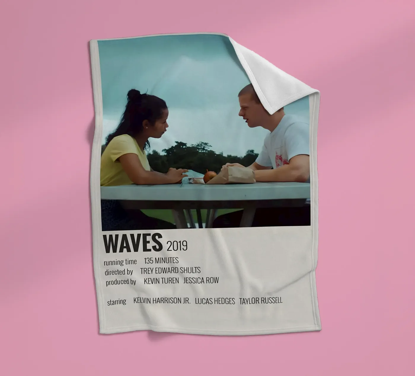 WAVES 2019 fleecedeken van MVFminimalist