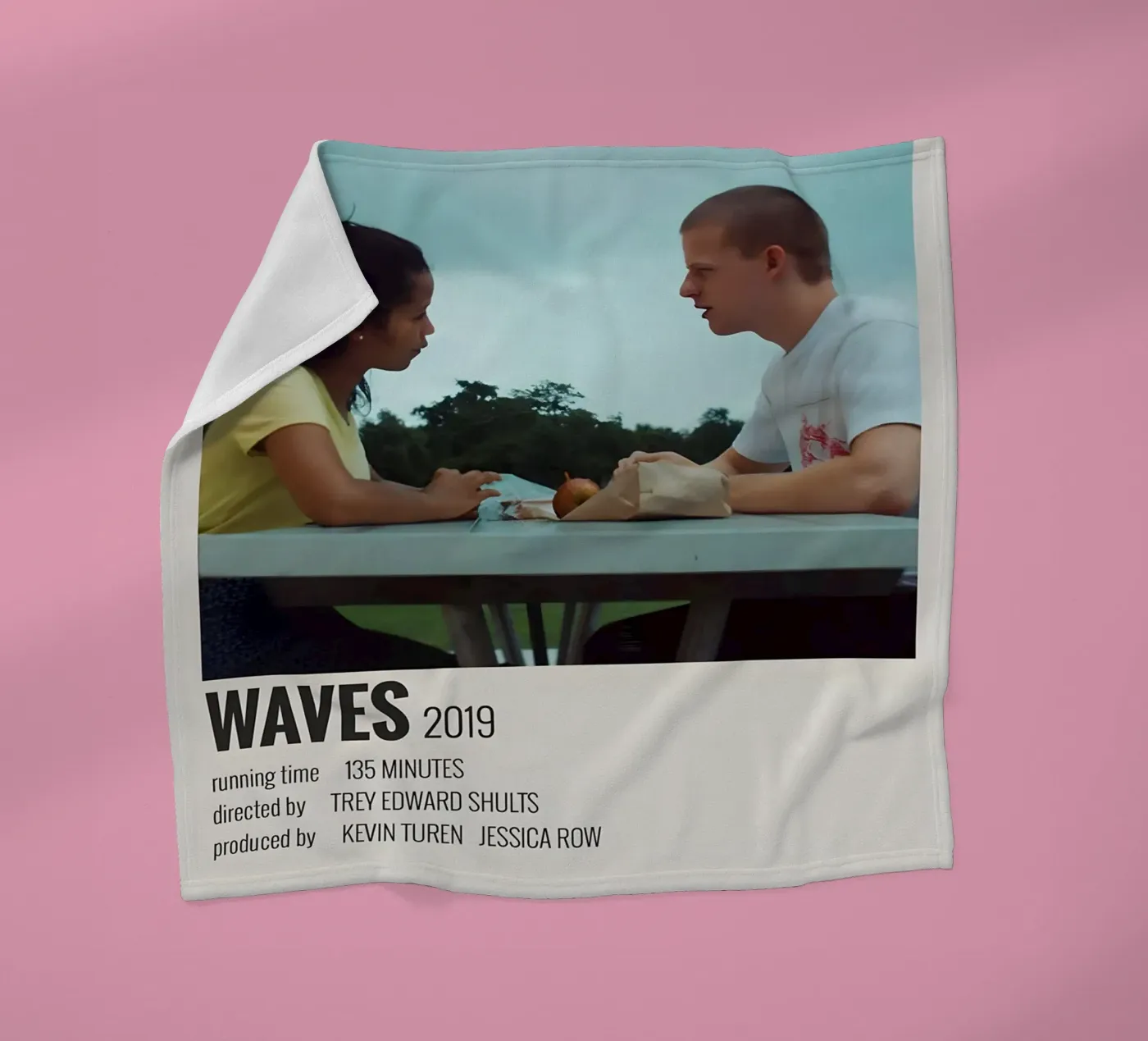 WAVES 2019 fleecedeken van MVFminimalist