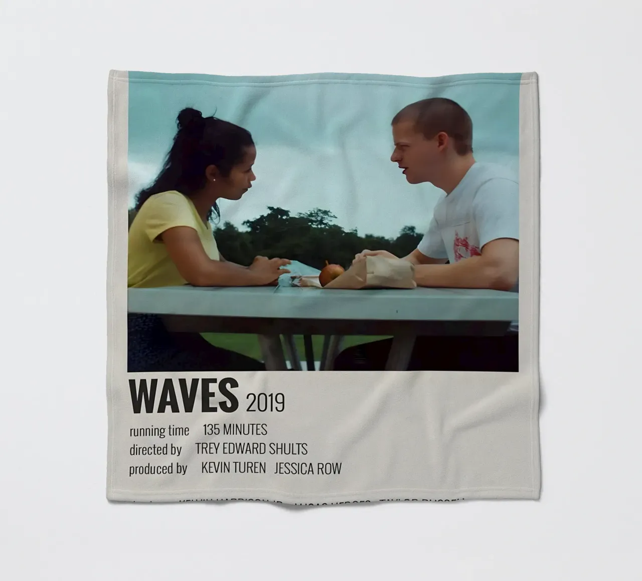WAVES 2019 coperta in pile da MVFminimalist