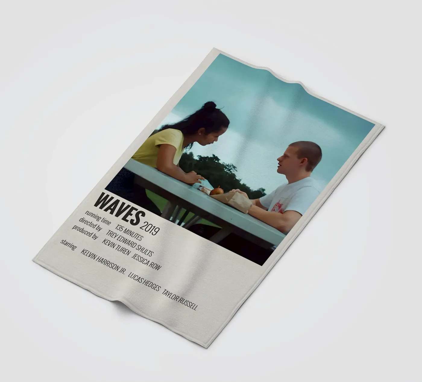 WAVES 2019 fleecedeken van MVFminimalist