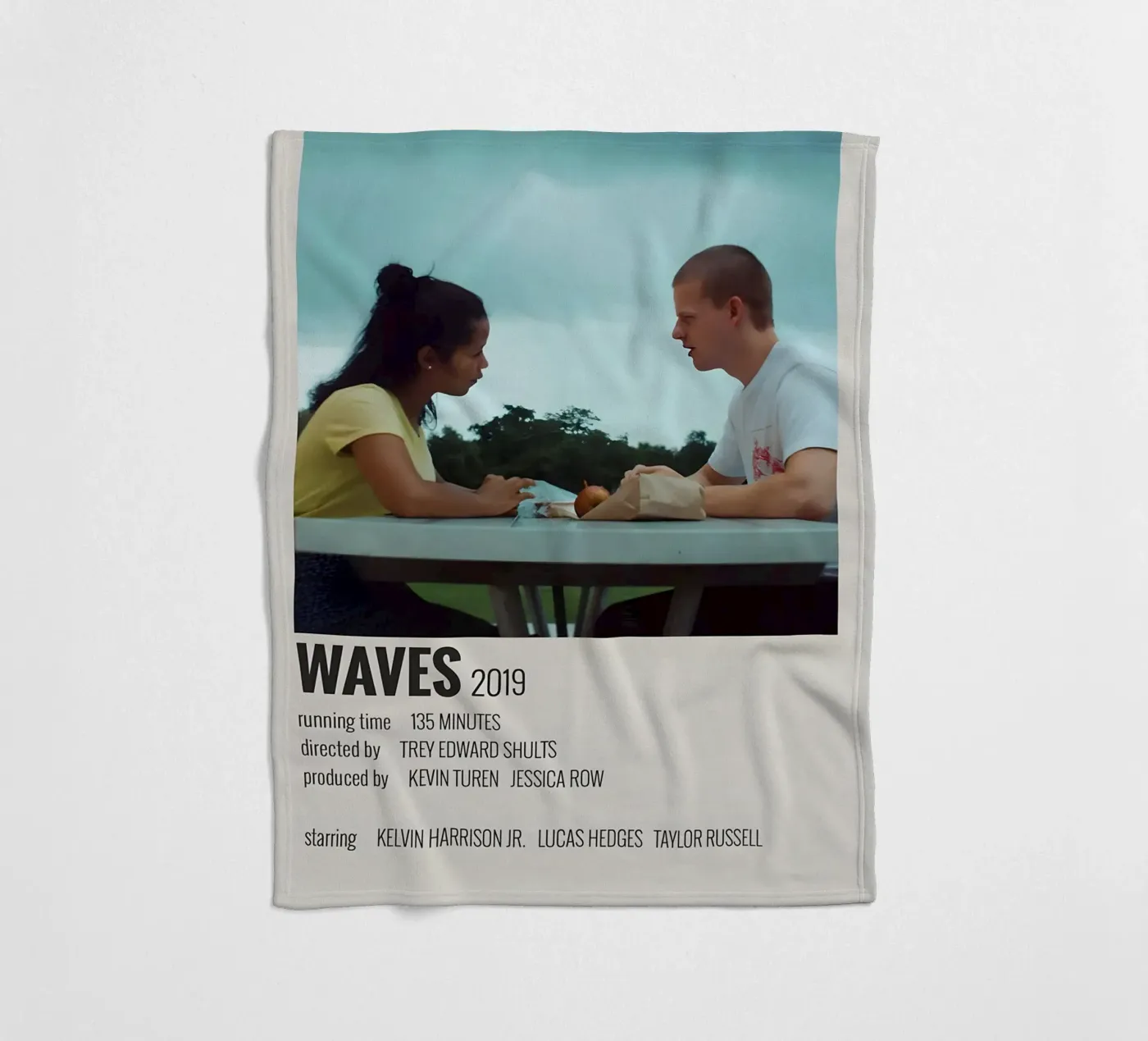 WAVES 2019 fleecedeken van MVFminimalist