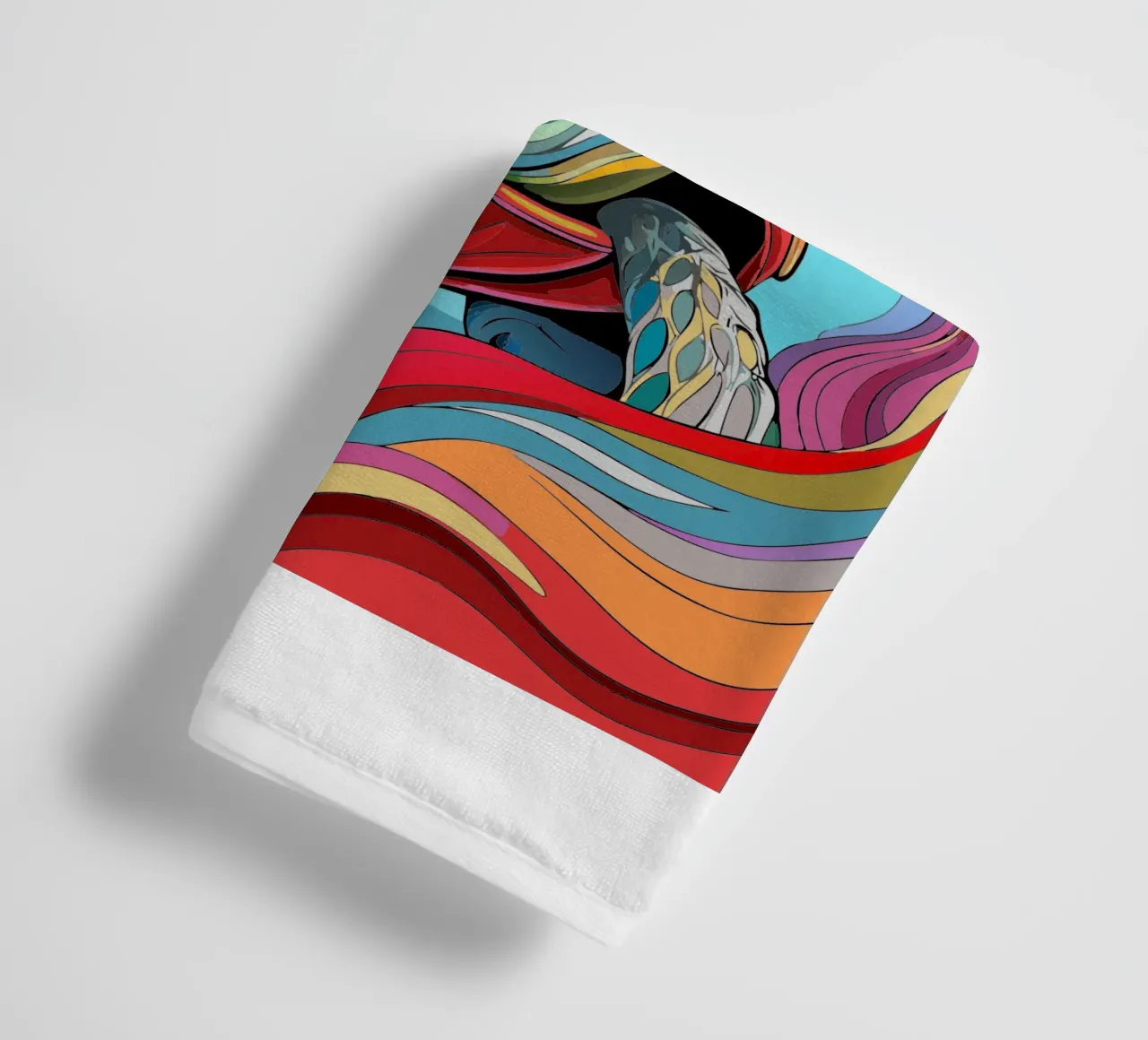 turtle vector fullcolor towel by onelife