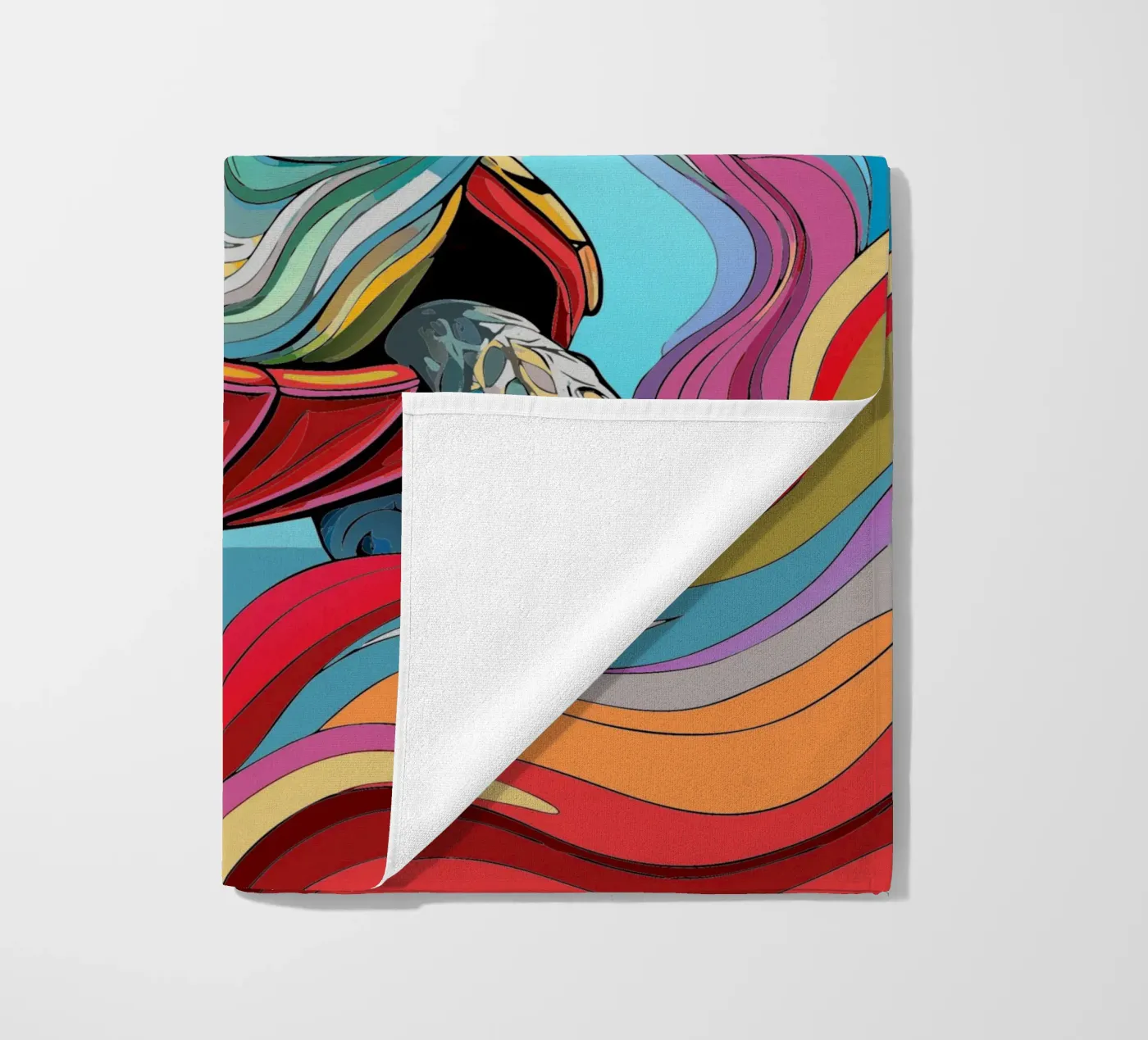 schildpad vector fullcolor strandhanddoek van onelife