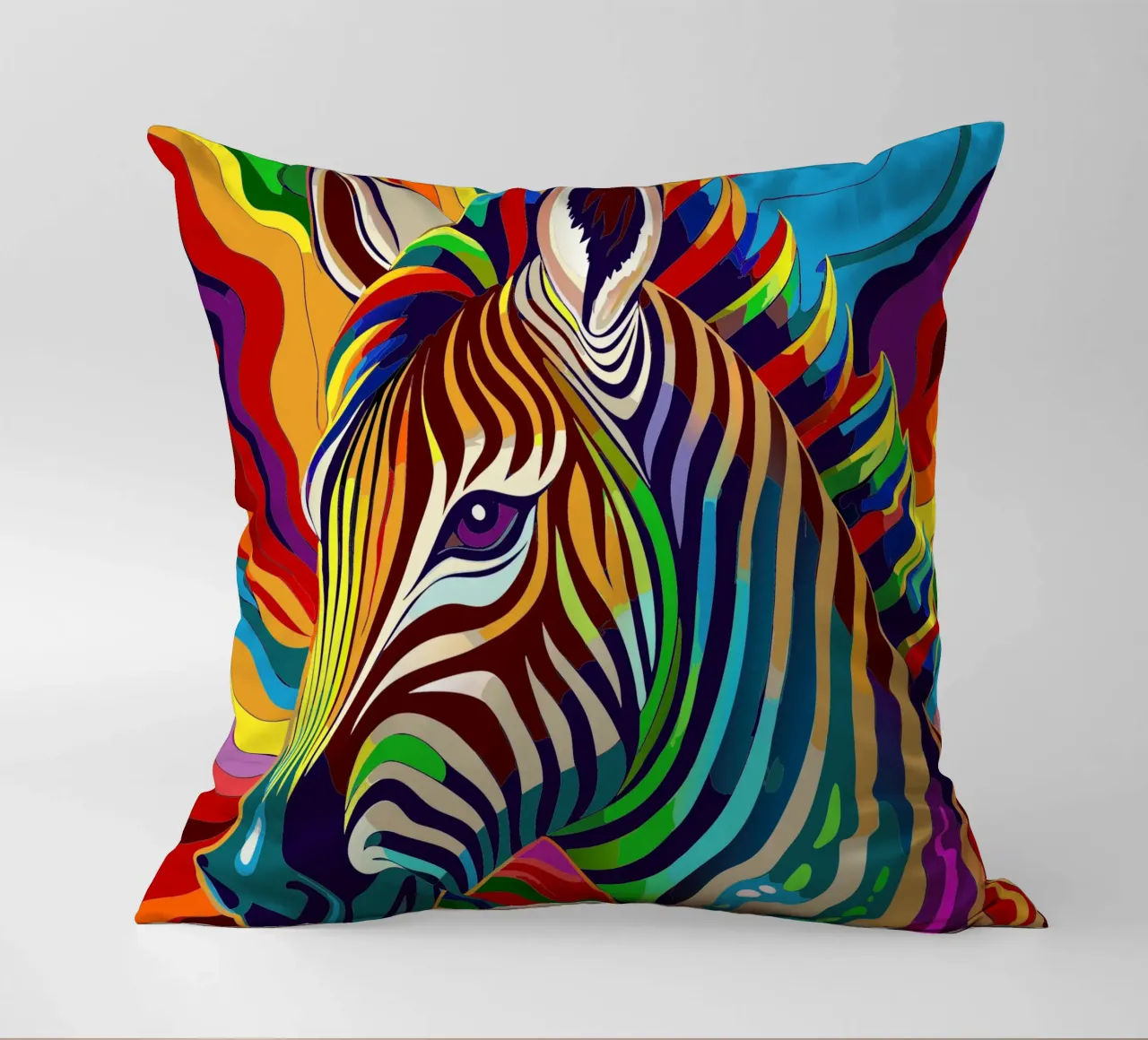 zebra vettoriale fullcolor cuscino da onelife