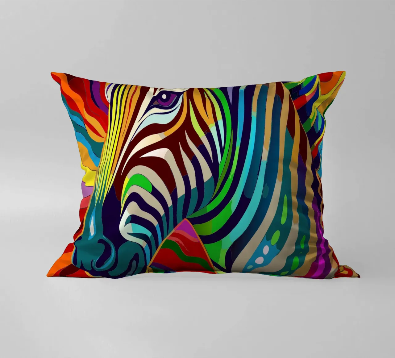 zebra vettoriale fullcolor cuscino da onelife