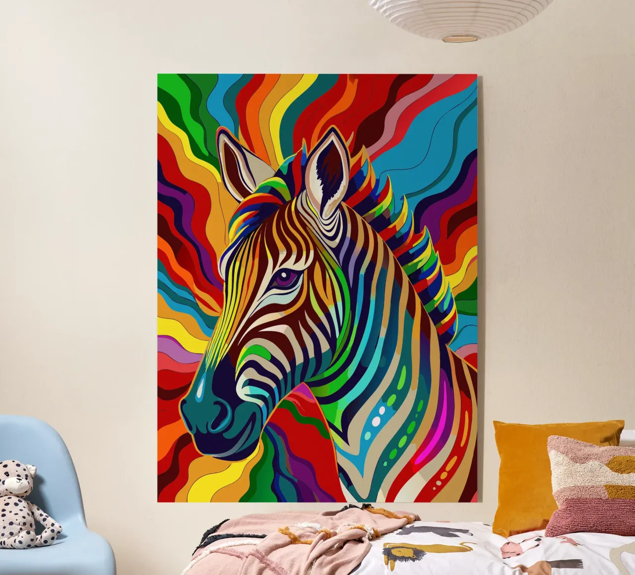 zebra vector fullcolor metacrilato de onelife