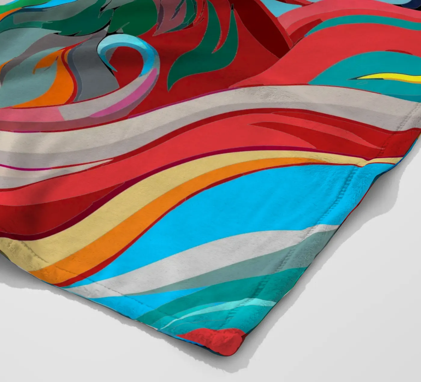 wolf vector fullcolor fleecedeken van onelife