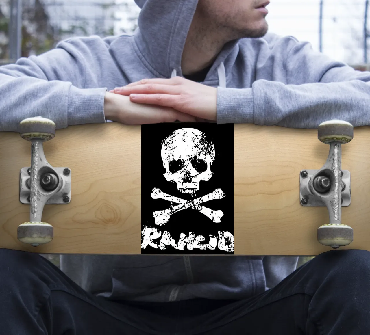 art du groupe rancid autocollant de vanhesling