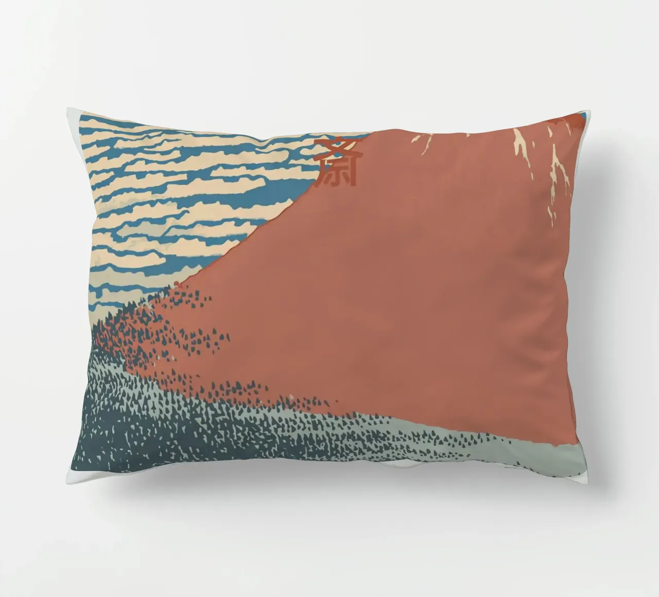 Fine Wind Clear Morning decorative cushion by Richard Wickham