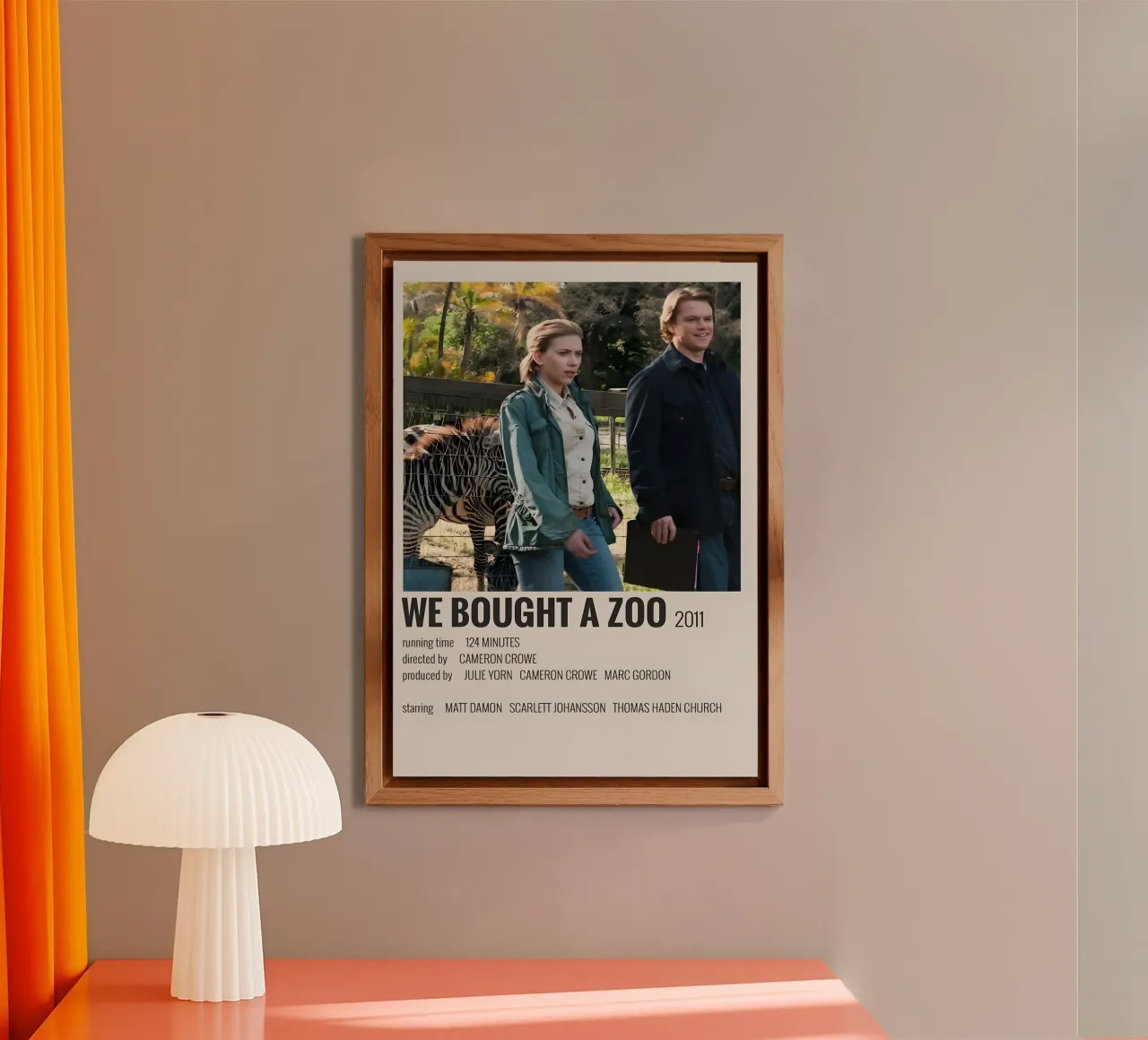 WE BOUGHT A ZOO 2011 pannello forex da MVFminimalist