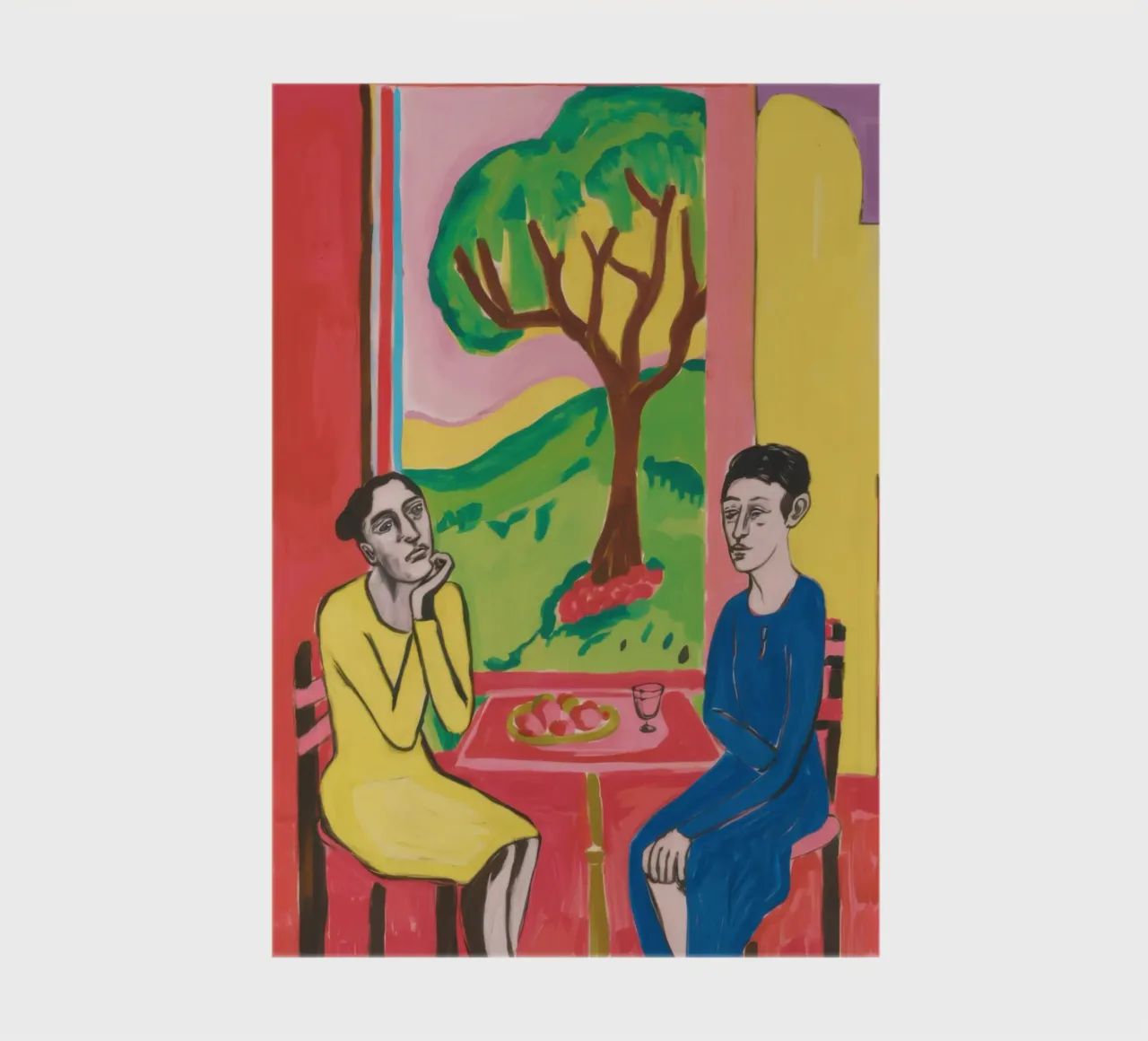 Yellow Table Duet notebook by Marigold Tiga