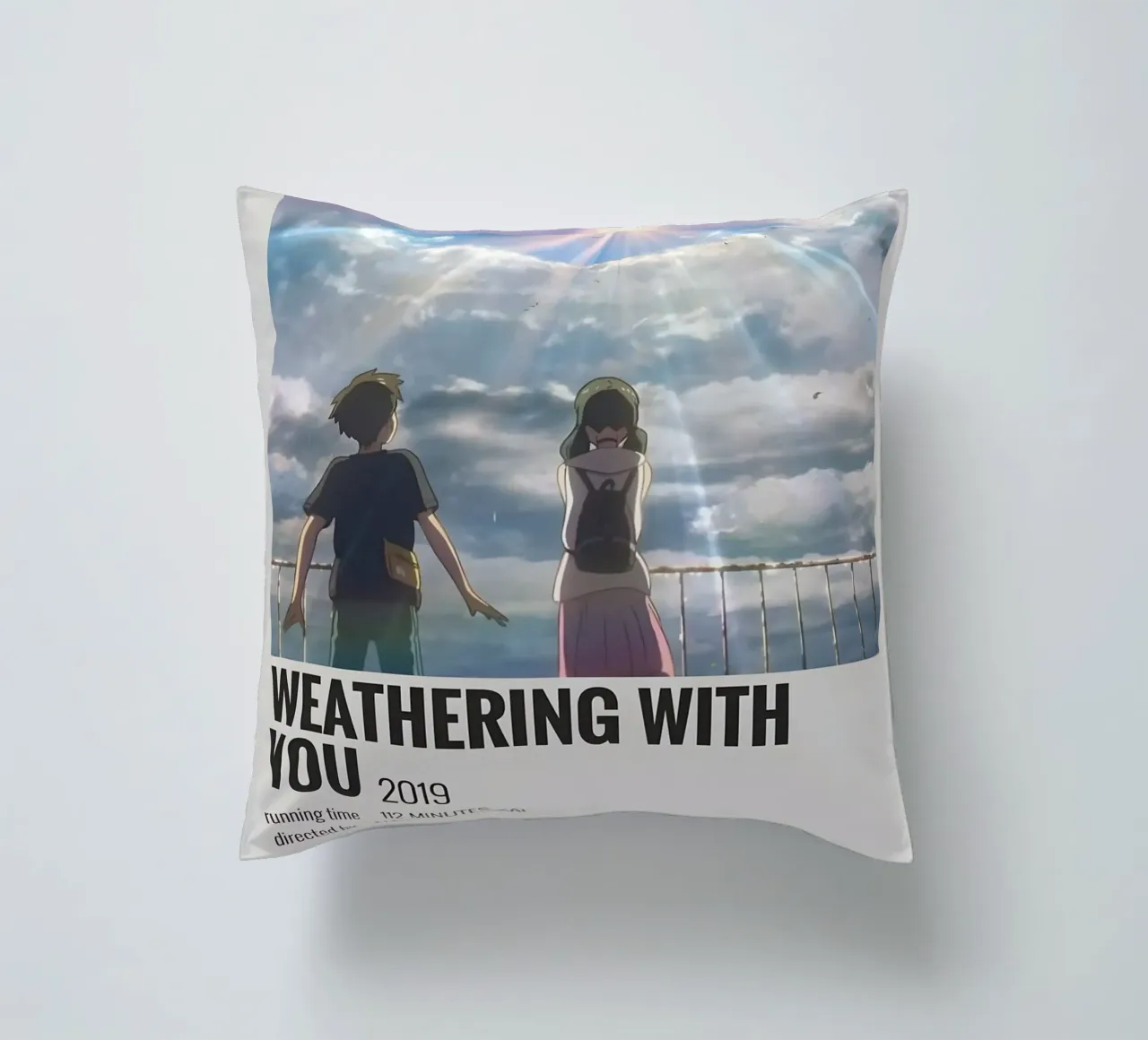 WEATHERING WITH YOU 2019 cuscino da MVFminimalist