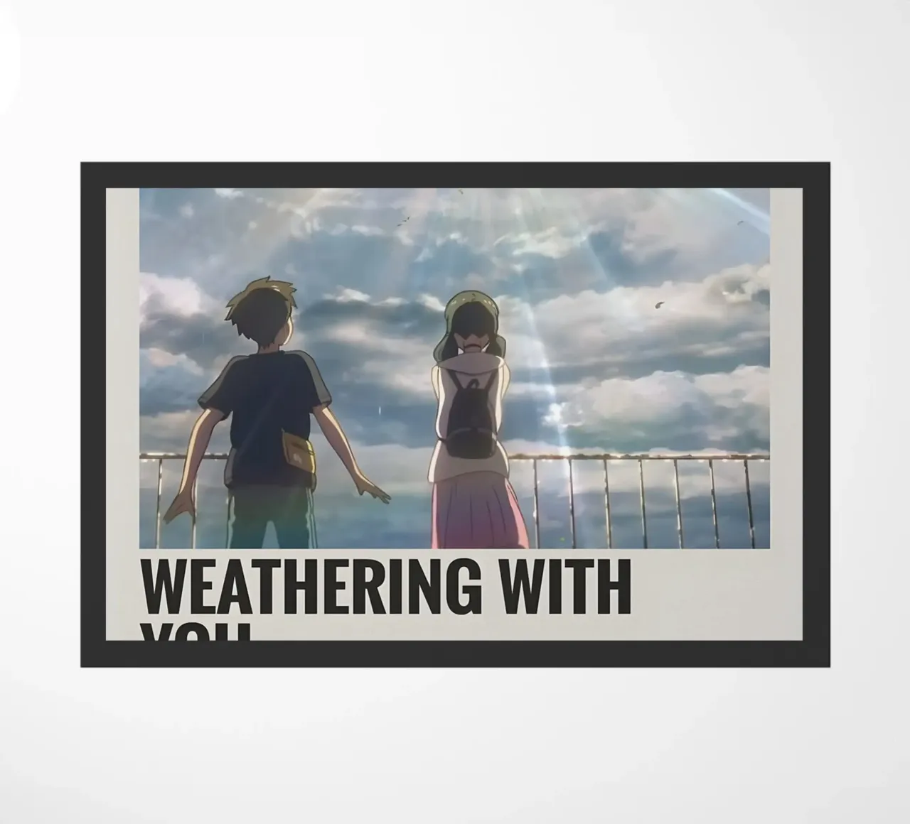 WEATHERING WITH YOU 2019 zerbino da MVFminimalist