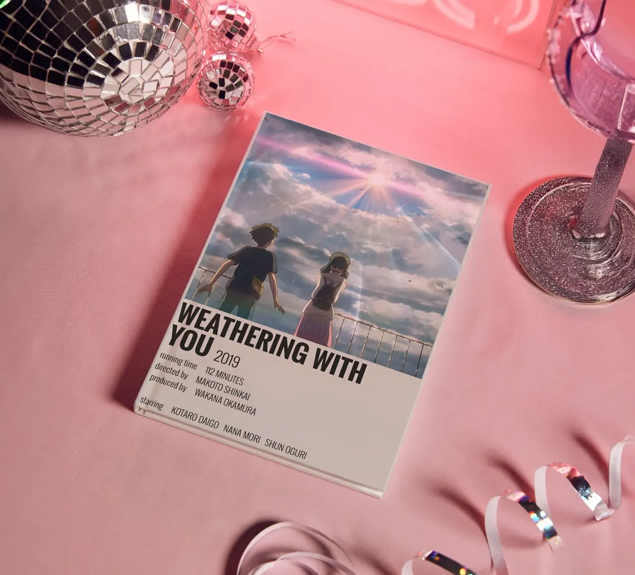 WEATHERING WITH YOU 2019 notebook by MVFminimalist