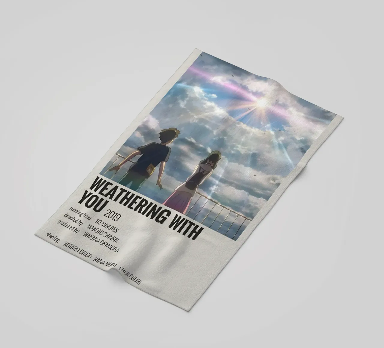 WEATHERING WITH YOU 2019 telo mare da MVFminimalist