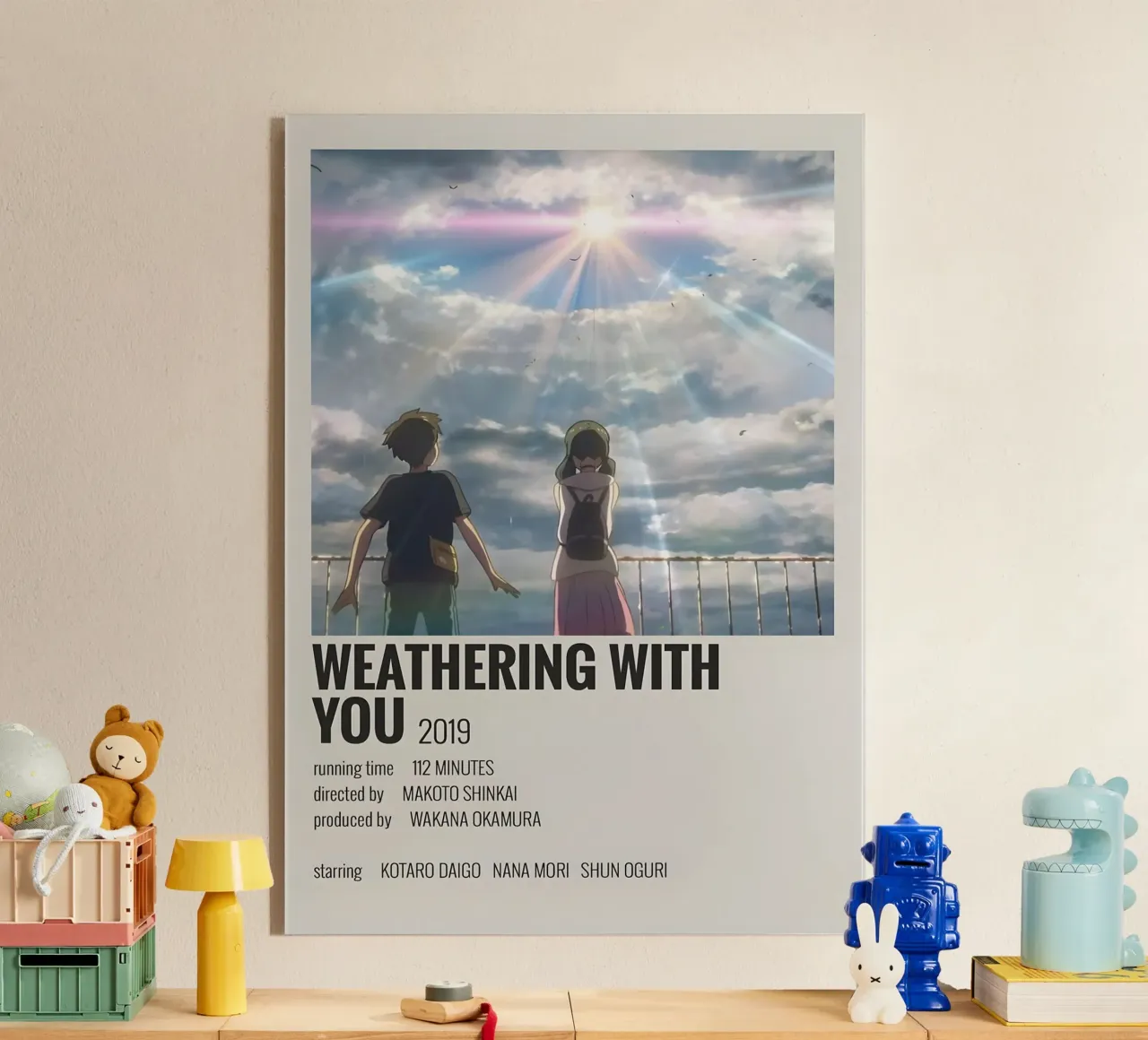 WEATHERING WITH YOU 2019 plexiglass da MVFminimalist