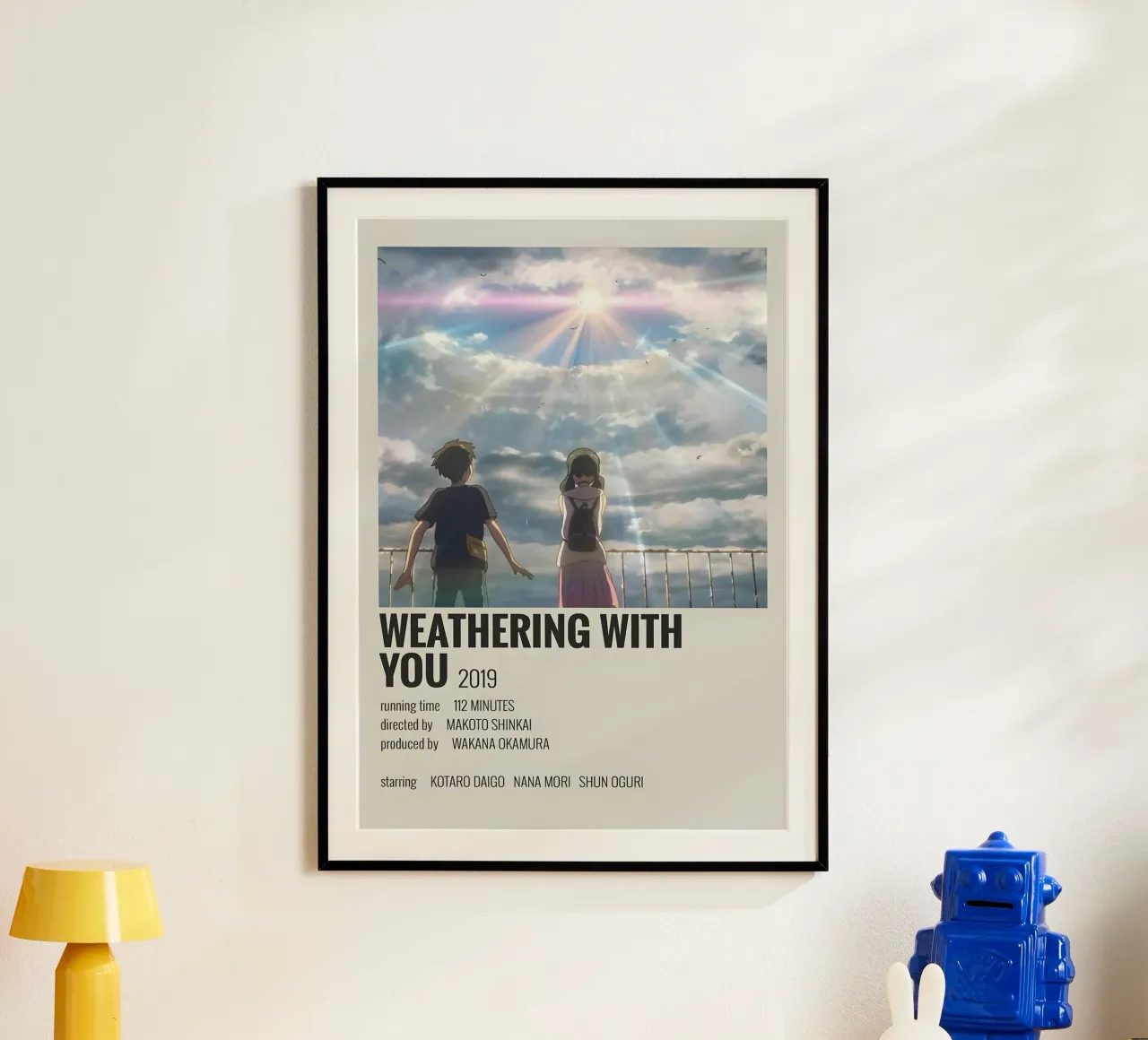 WEATHERING WITH YOU 2019 carta hahnemühle da MVFminimalist