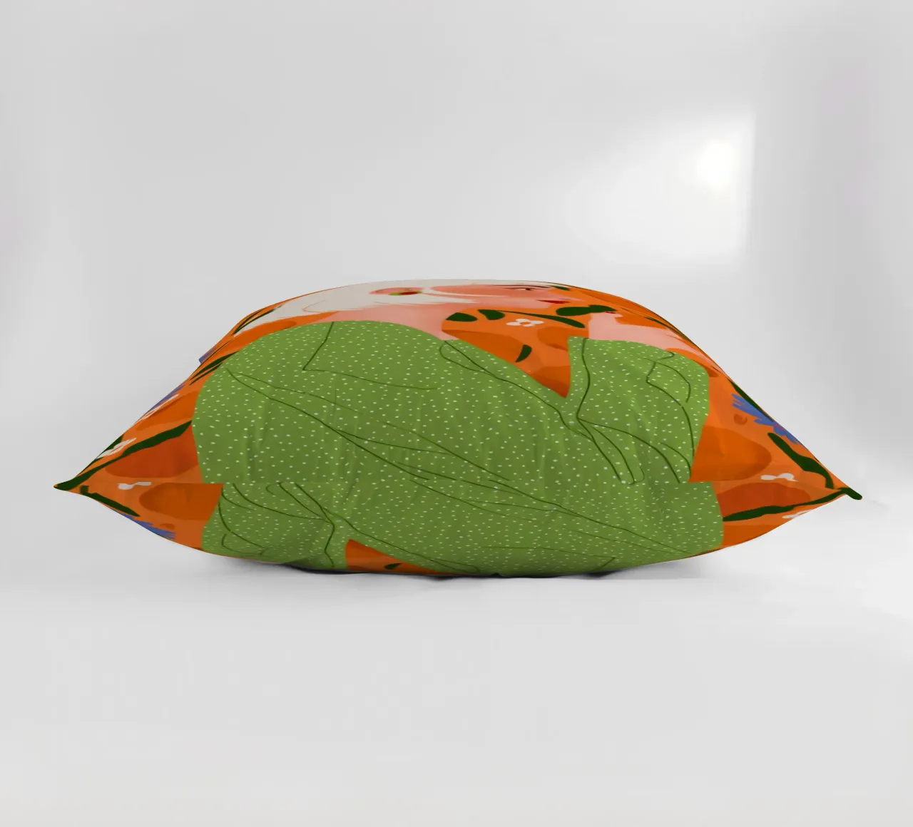 Maglione verde Serenity cuscino da Marigold Tiga
