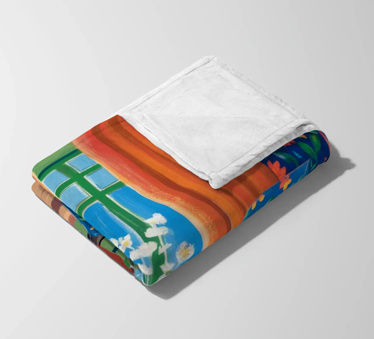 Duo di poltrone floreali coperta in pile da Haven Fantasy