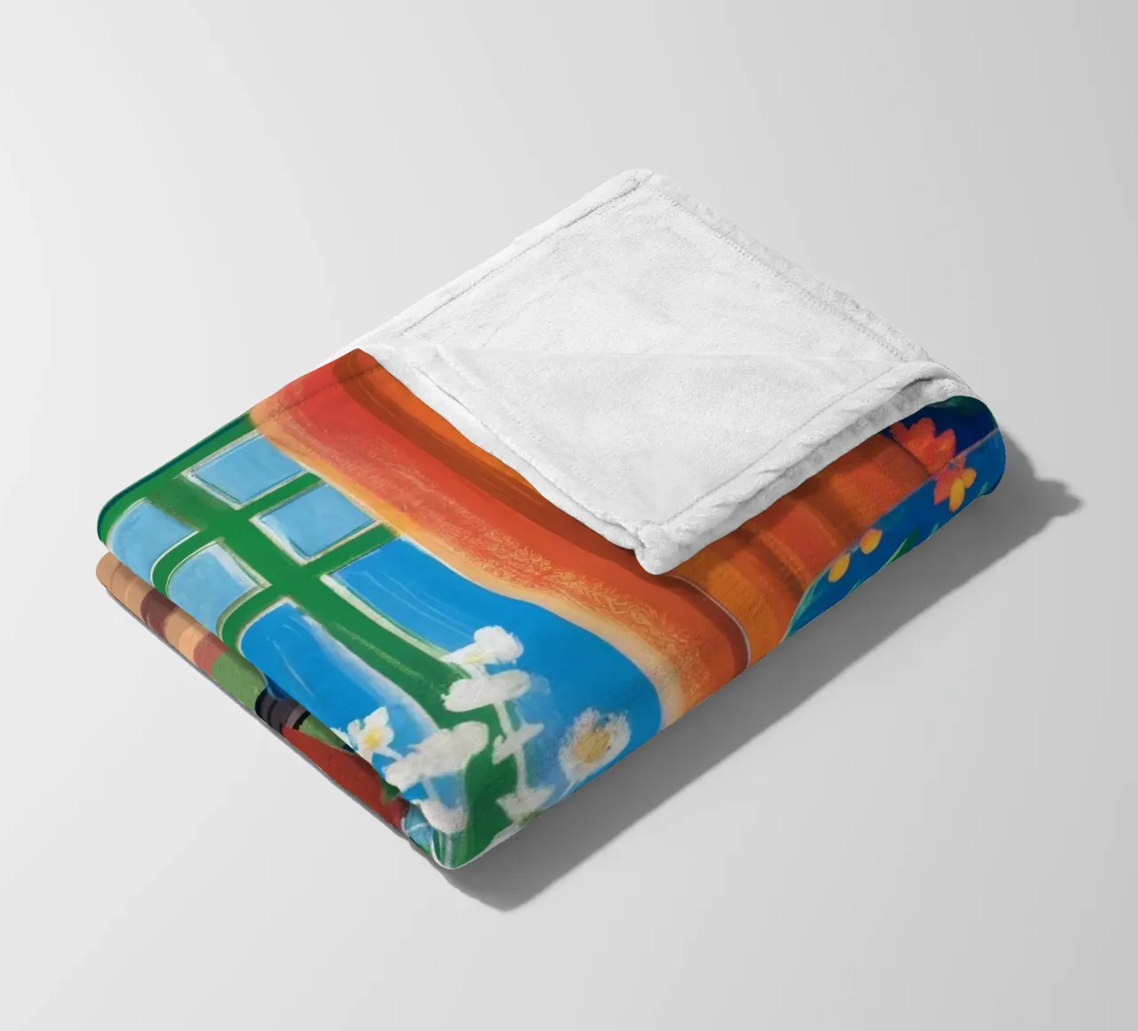 Duo di poltrone floreali coperta in pile da Haven Fantasy