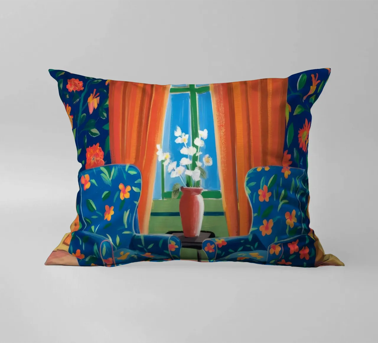Duo di poltrone floreali cuscino da Haven Fantasy