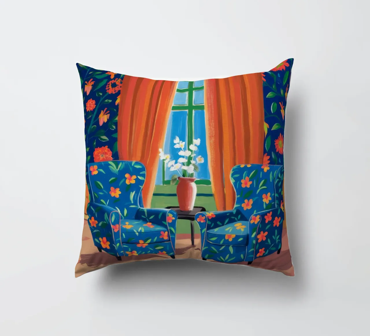 Duo di poltrone floreali cuscino da Haven Fantasy