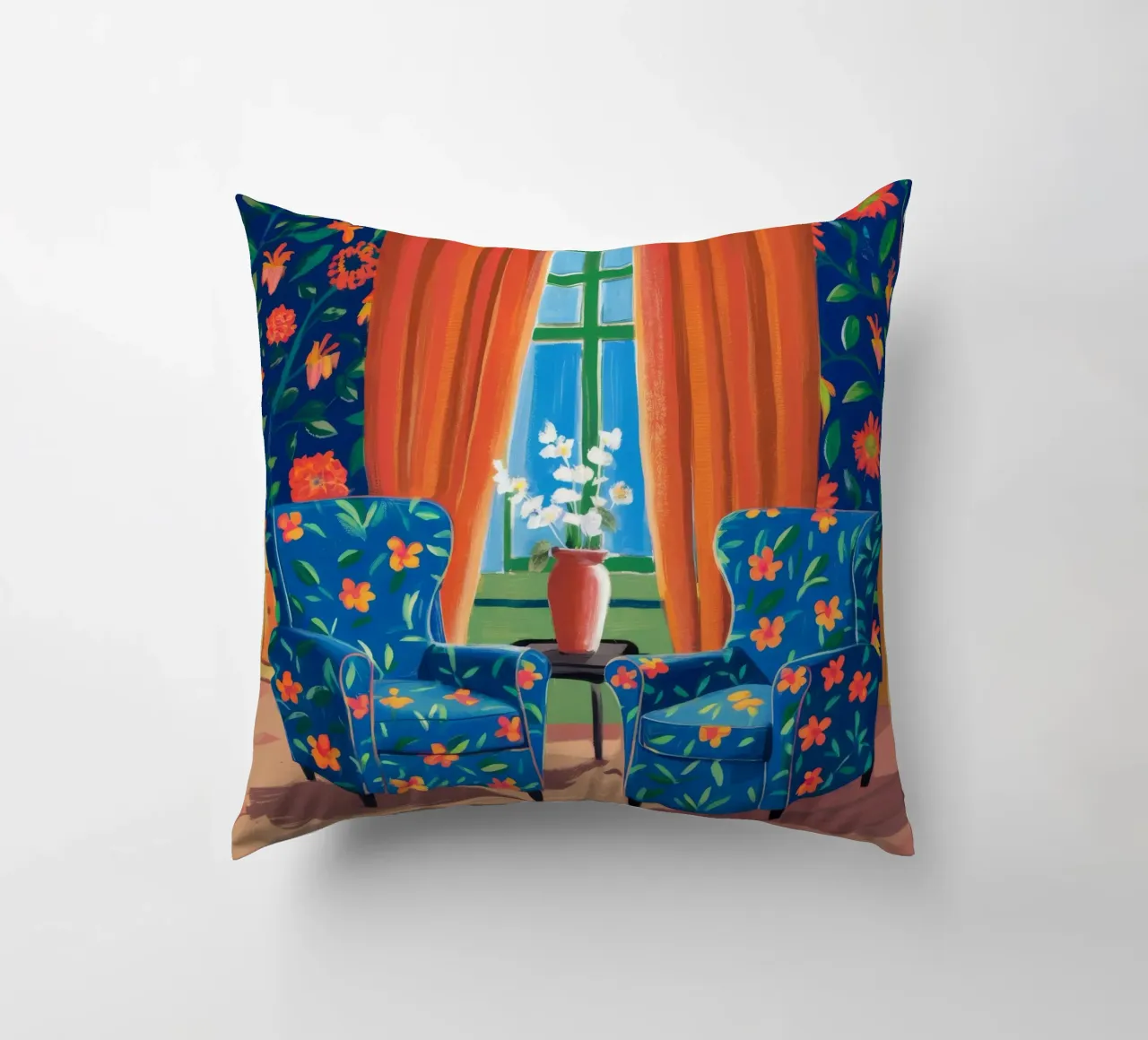Duo di poltrone floreali cuscino da Haven Fantasy