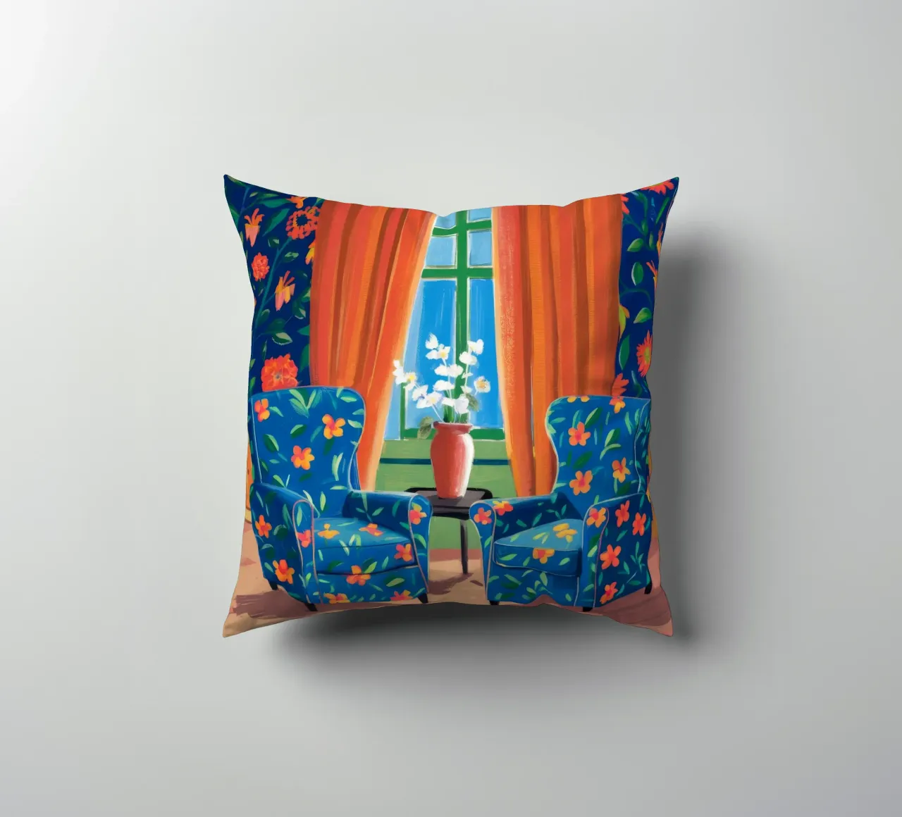 Duo di poltrone floreali cuscino da Haven Fantasy