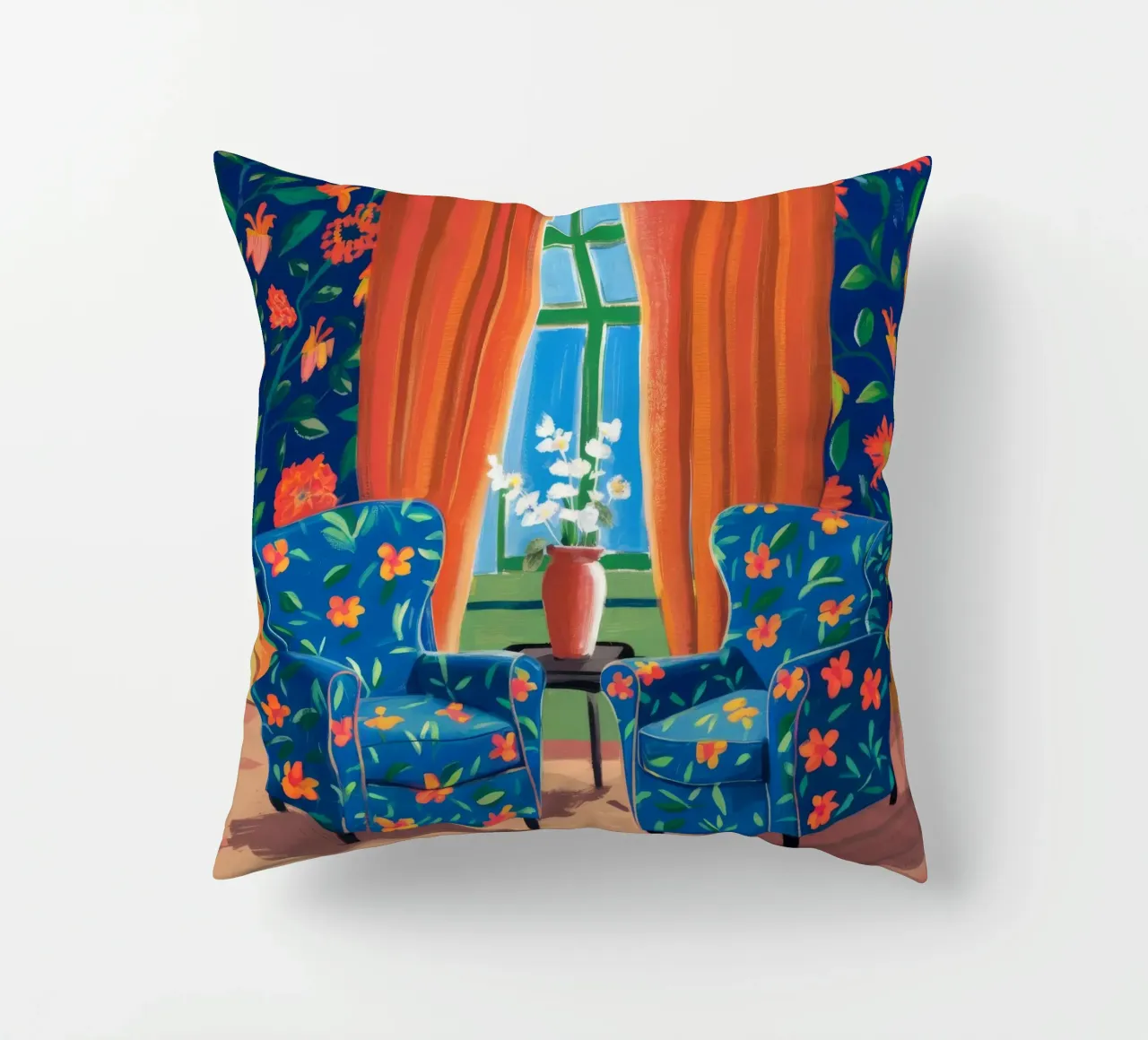 Duo di poltrone floreali cuscino da Haven Fantasy