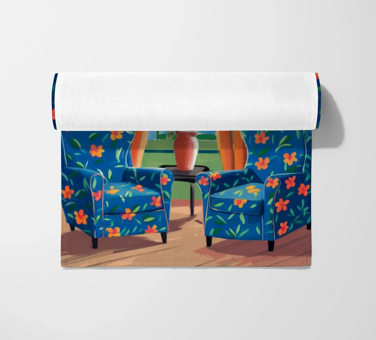 Duo di poltrone floreali telo mare da Haven Fantasy