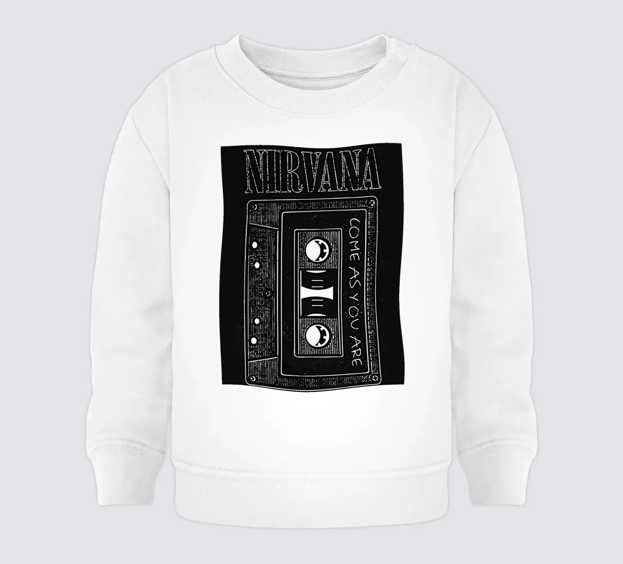 band dei nirvana felpa neonato da vanhesling