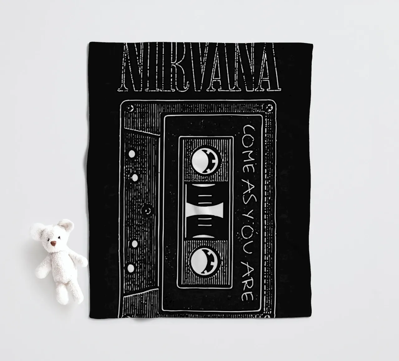 band dei nirvana coperta in pile da vanhesling