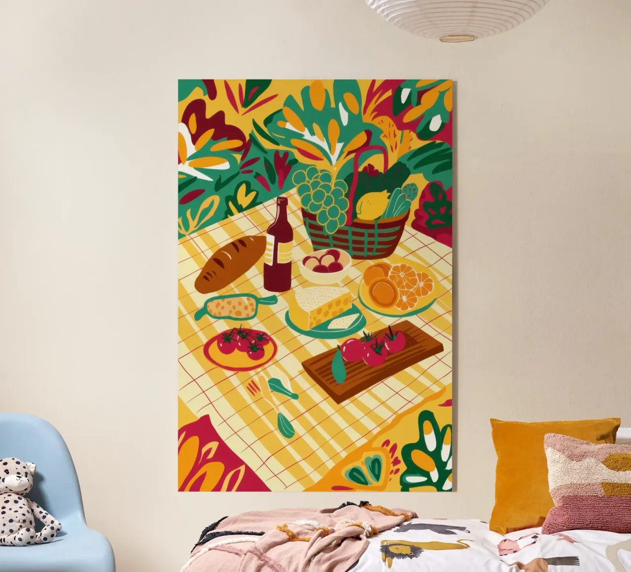 Picknick-Decke Bankett Acryl-Glas von Marigold Tiga