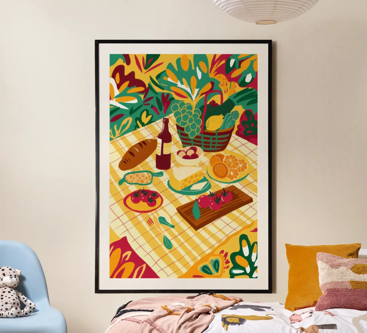 Picnic Blanket Banquet hahnemühle by Marigold Tiga