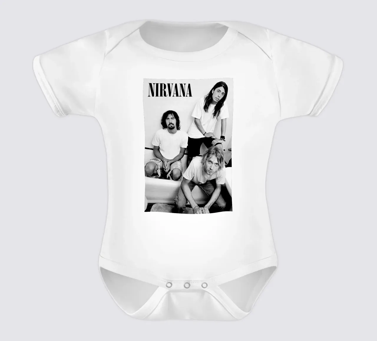 All Member Black And White body de bebé de Has Fab
