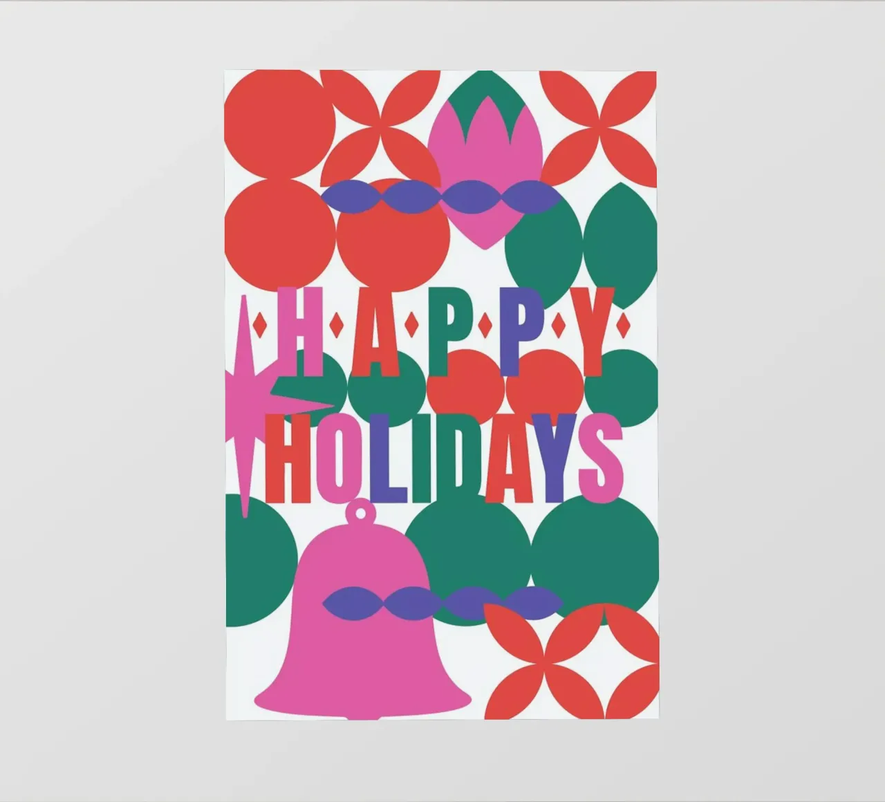 Happy Holidays pellicola backlit da Mariery Young