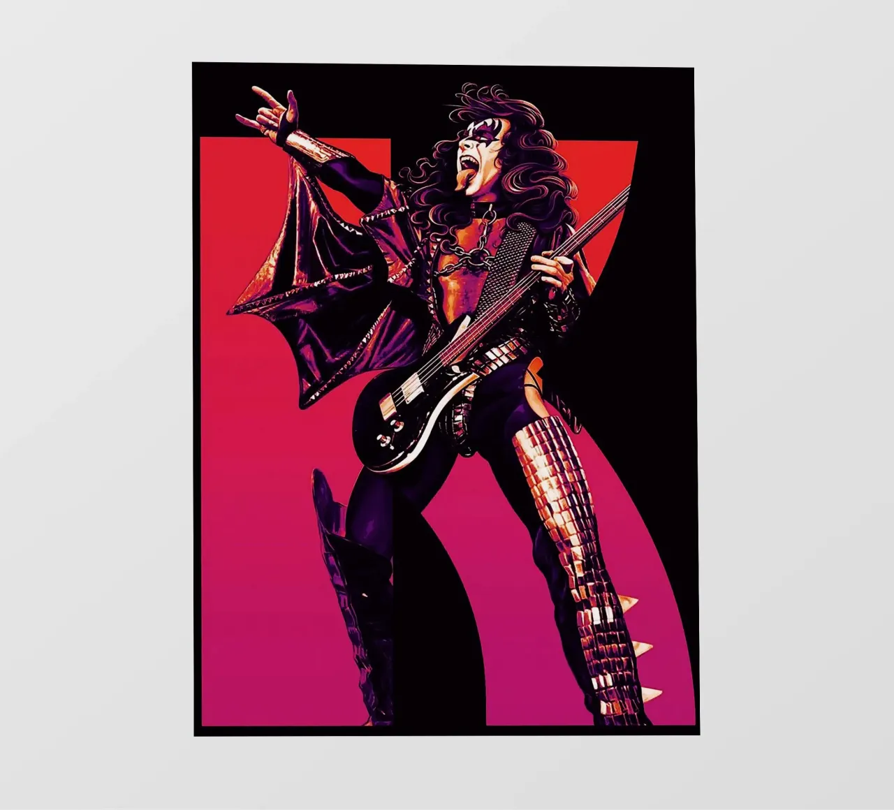kiss band pvc cover by vanhesling