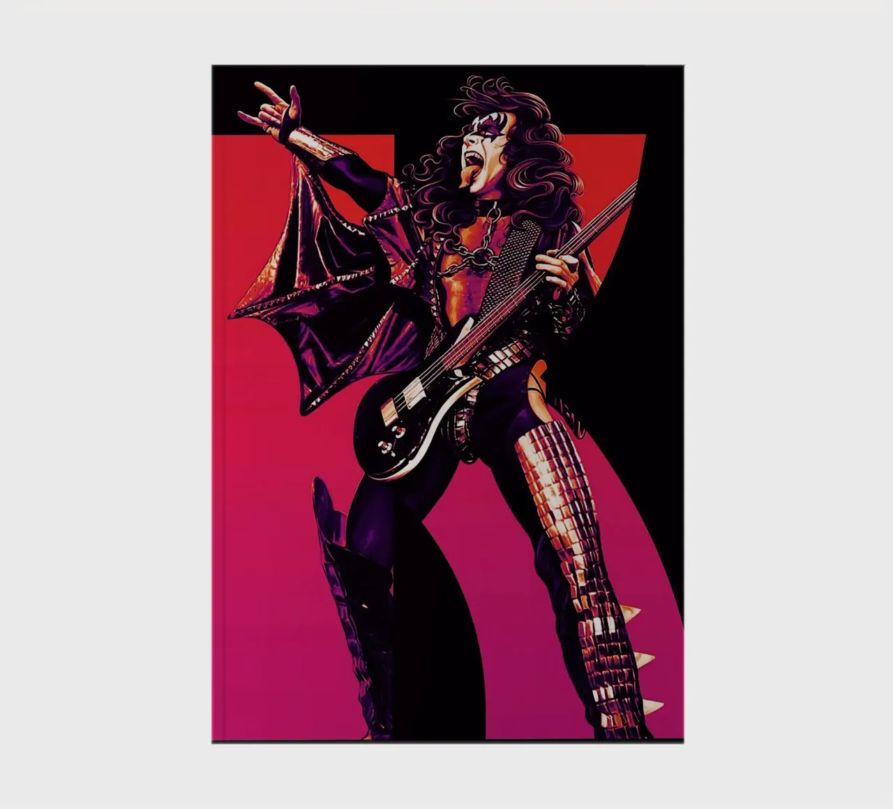 kiss band notebook by vanhesling